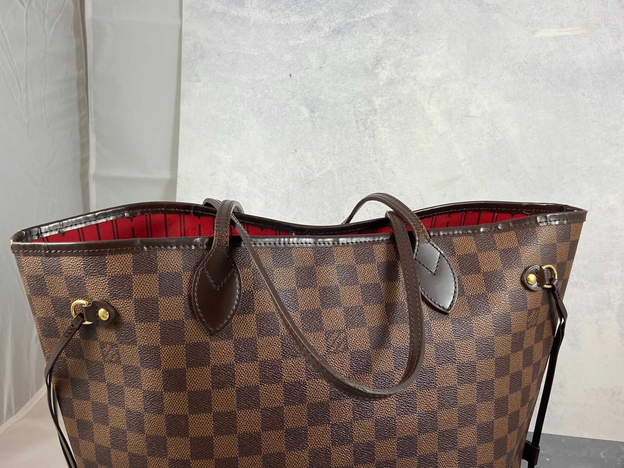 Louis Vuitton Neverfull MM Damier Ebene Canvas