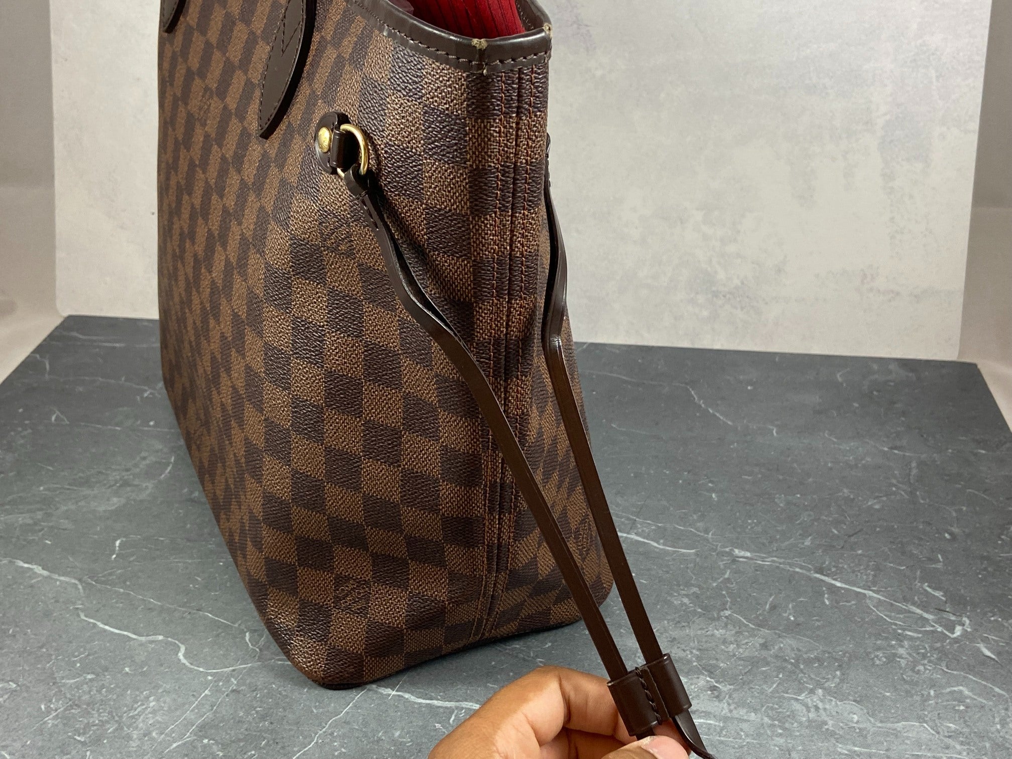 Louis Vuitton Neverfull MM Damier Ebene Canvas