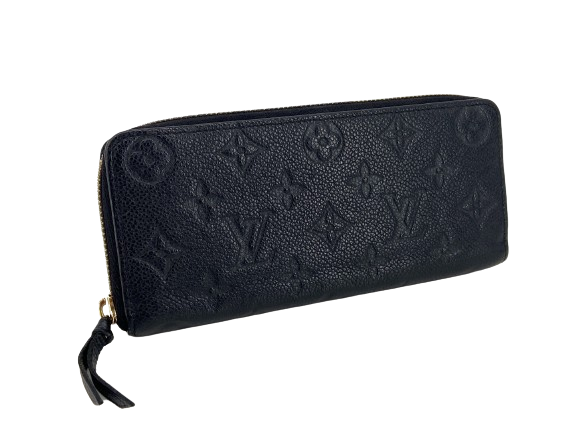Louis Vuitton Clémence Wallet Black Empreinte Leather