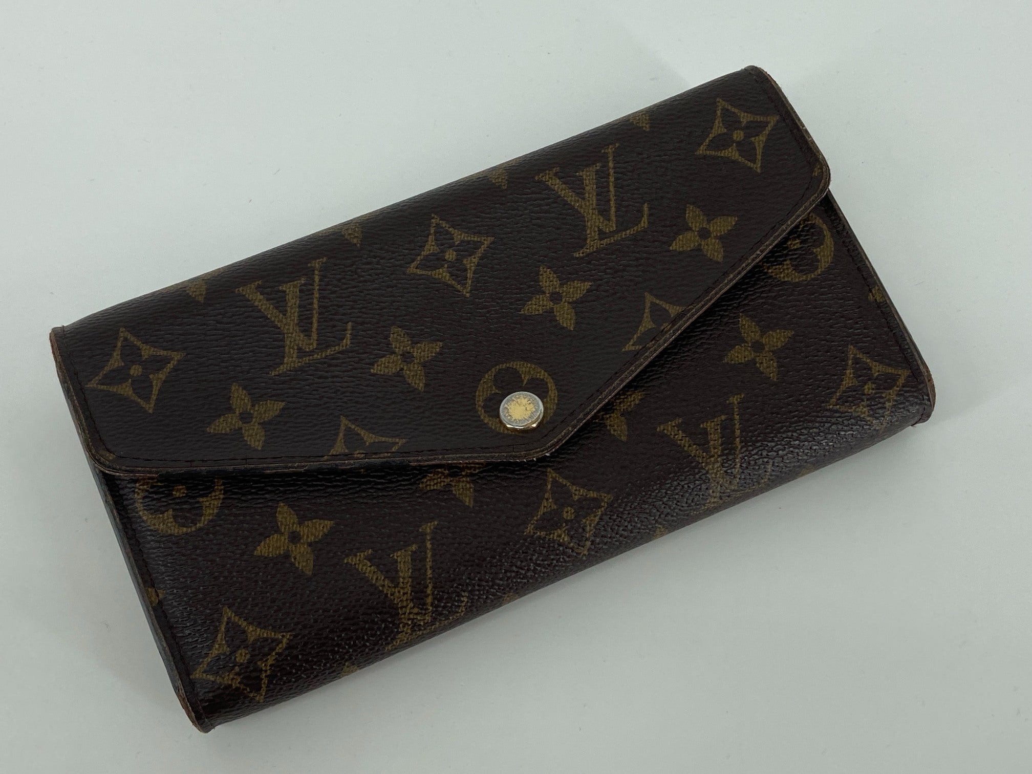 Louis Vuitton Sarah Wallet Monogram Canvas