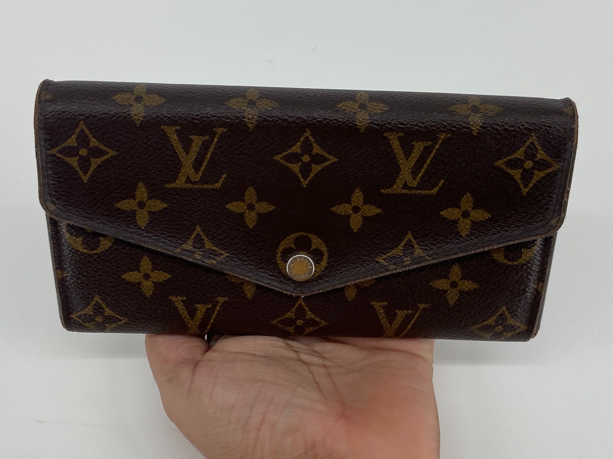 Louis Vuitton Sarah Wallet Monogram Canvas