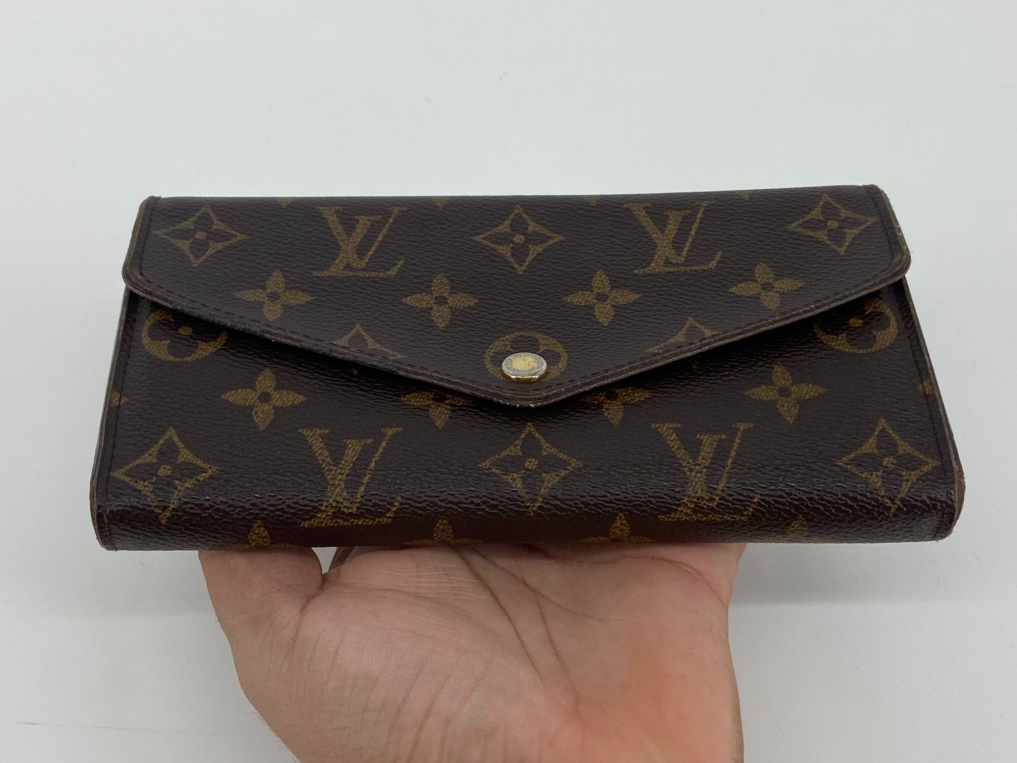 Louis Vuitton Sarah Wallet Monogram Canvas