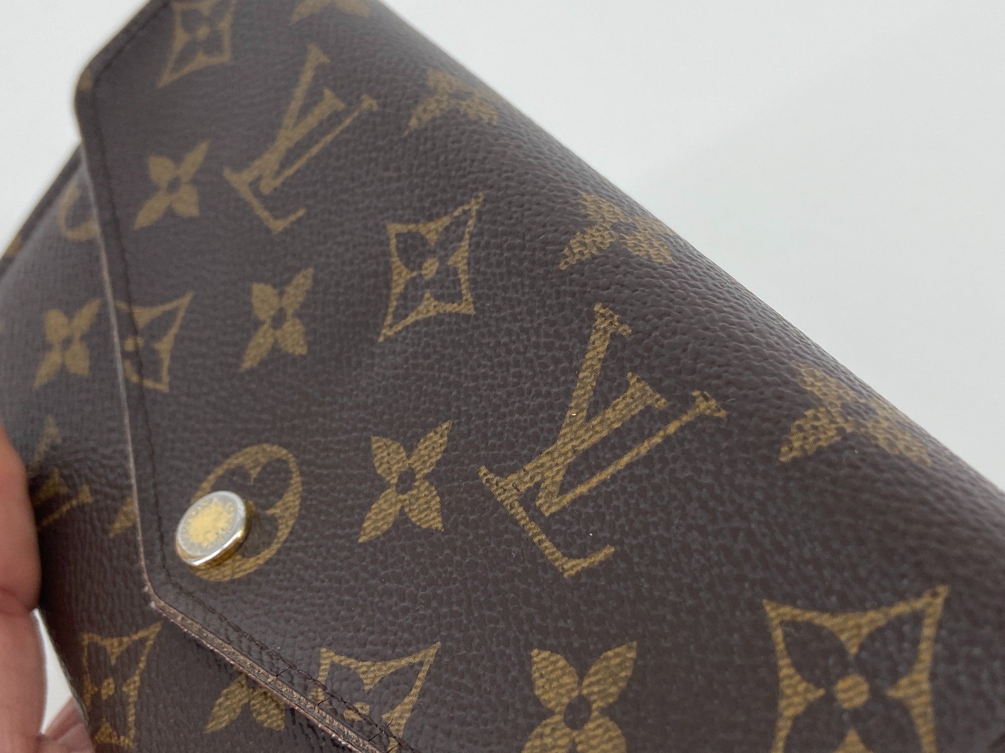 Louis Vuitton Sarah Wallet Monogram Canvas