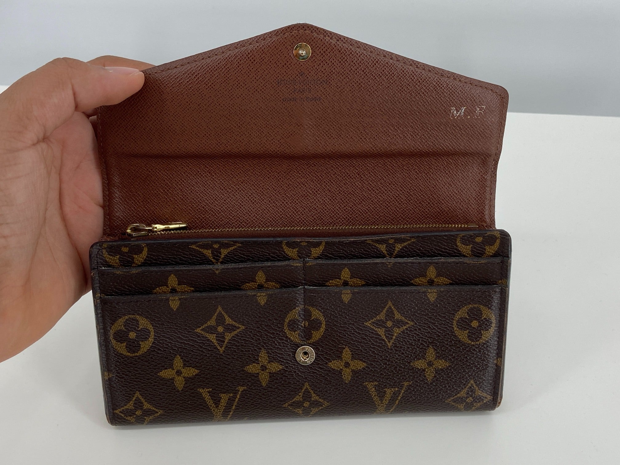 Louis Vuitton Sarah Wallet Monogram Canvas