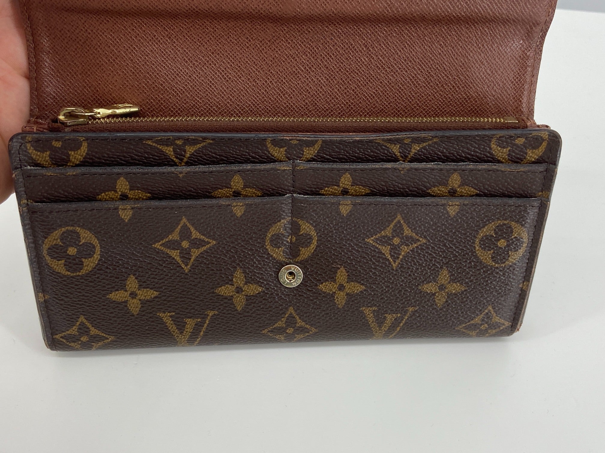 Louis Vuitton Sarah Wallet Monogram Canvas