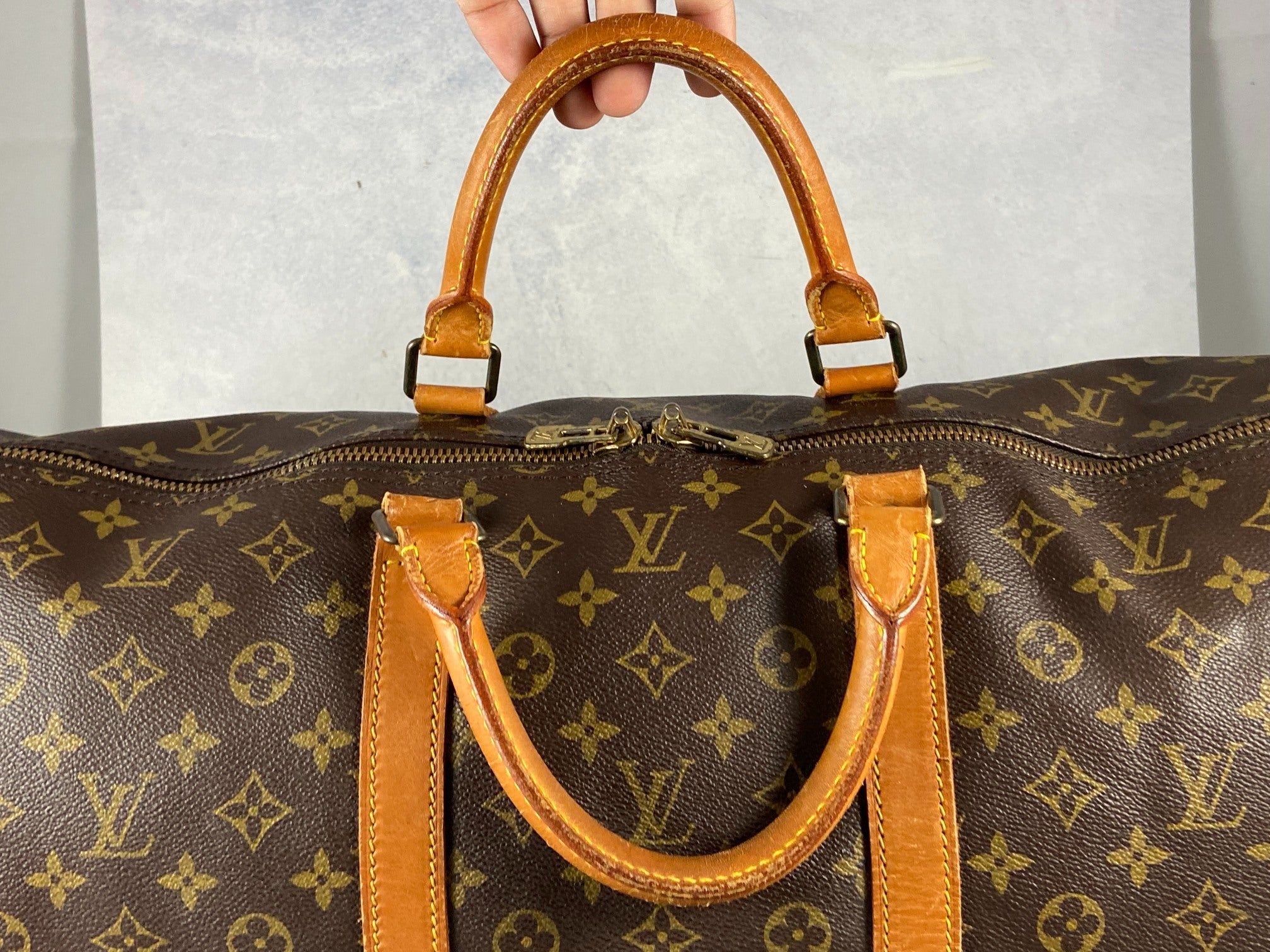 Louis Vuitton Keepall 60 Bandoulière Monogram Canvas