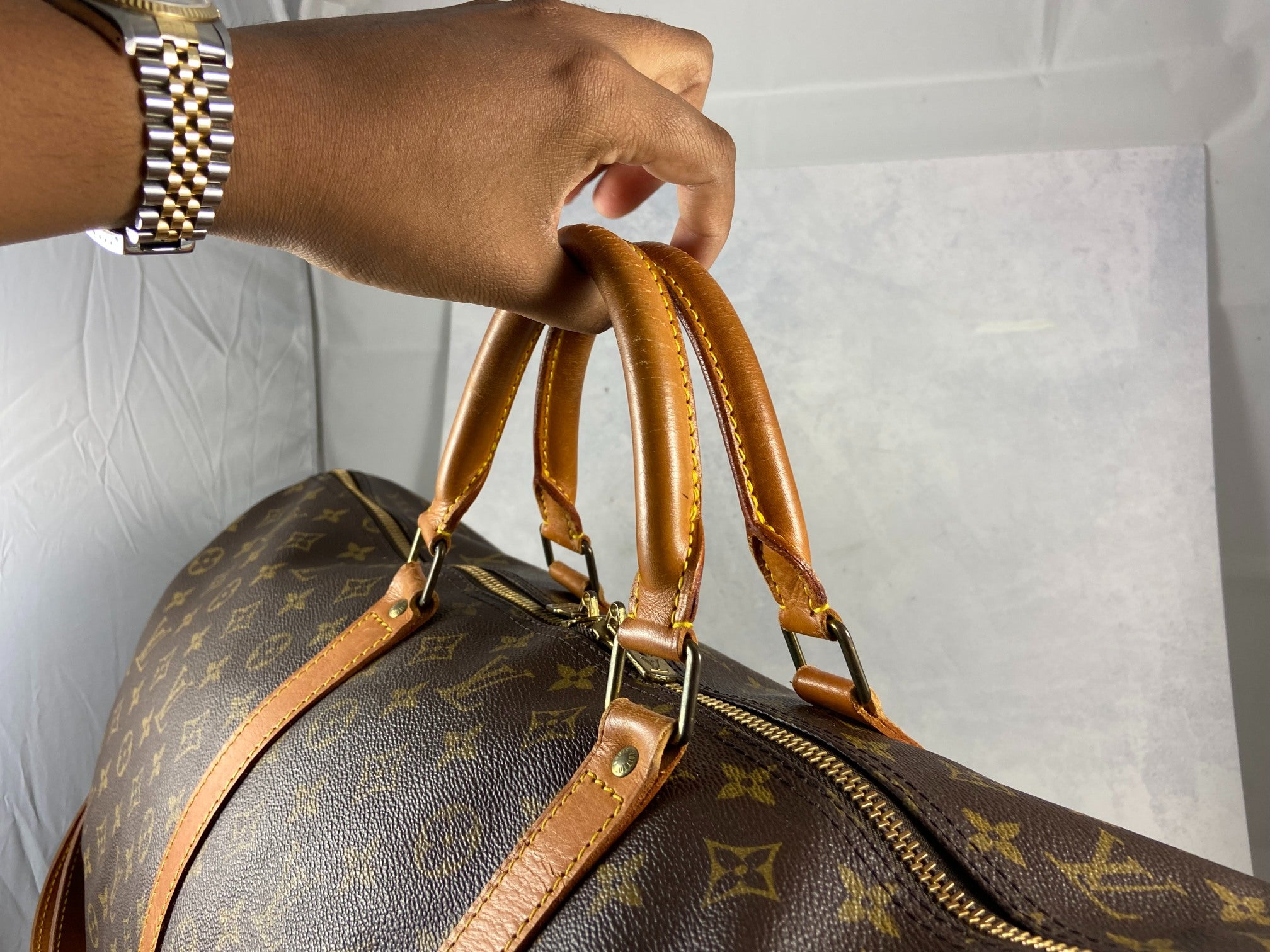 Louis Vuitton Keepall 60 Bandoulière Monogram Canvas