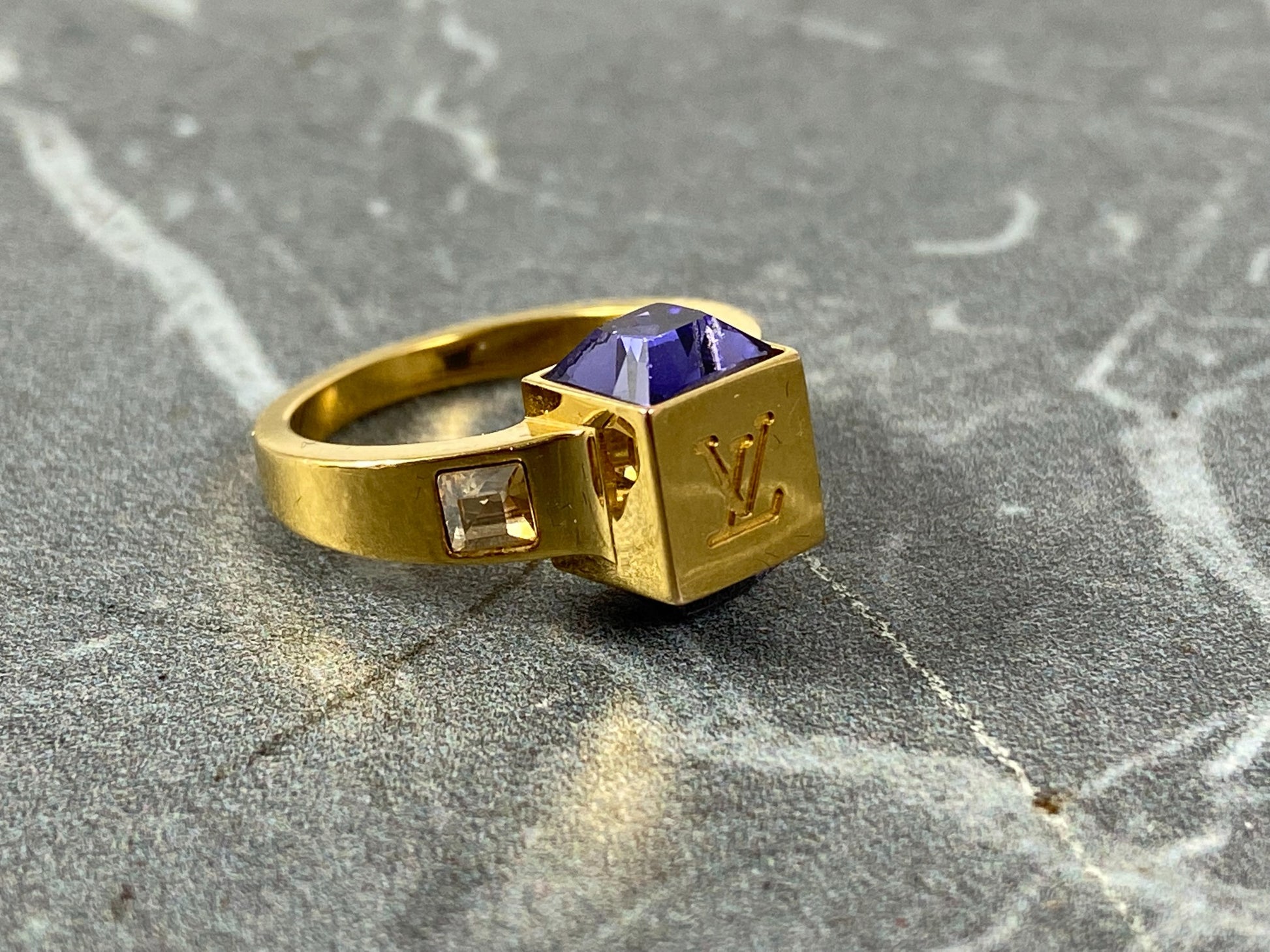 Louis Vuitton - Gamble Ring Gold L