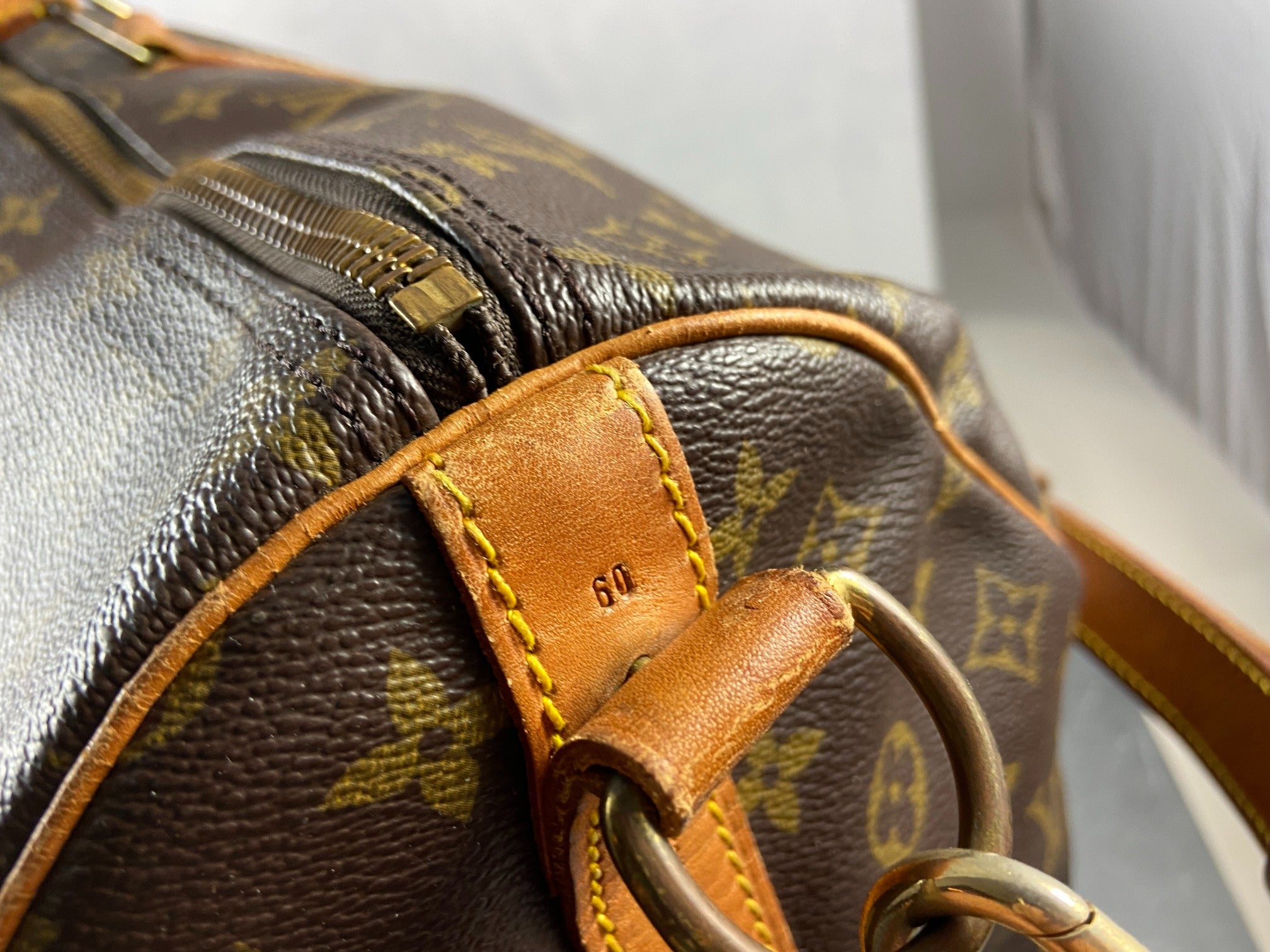 Louis Vuitton Keepall 60 Bandoulière Monogram Canvas