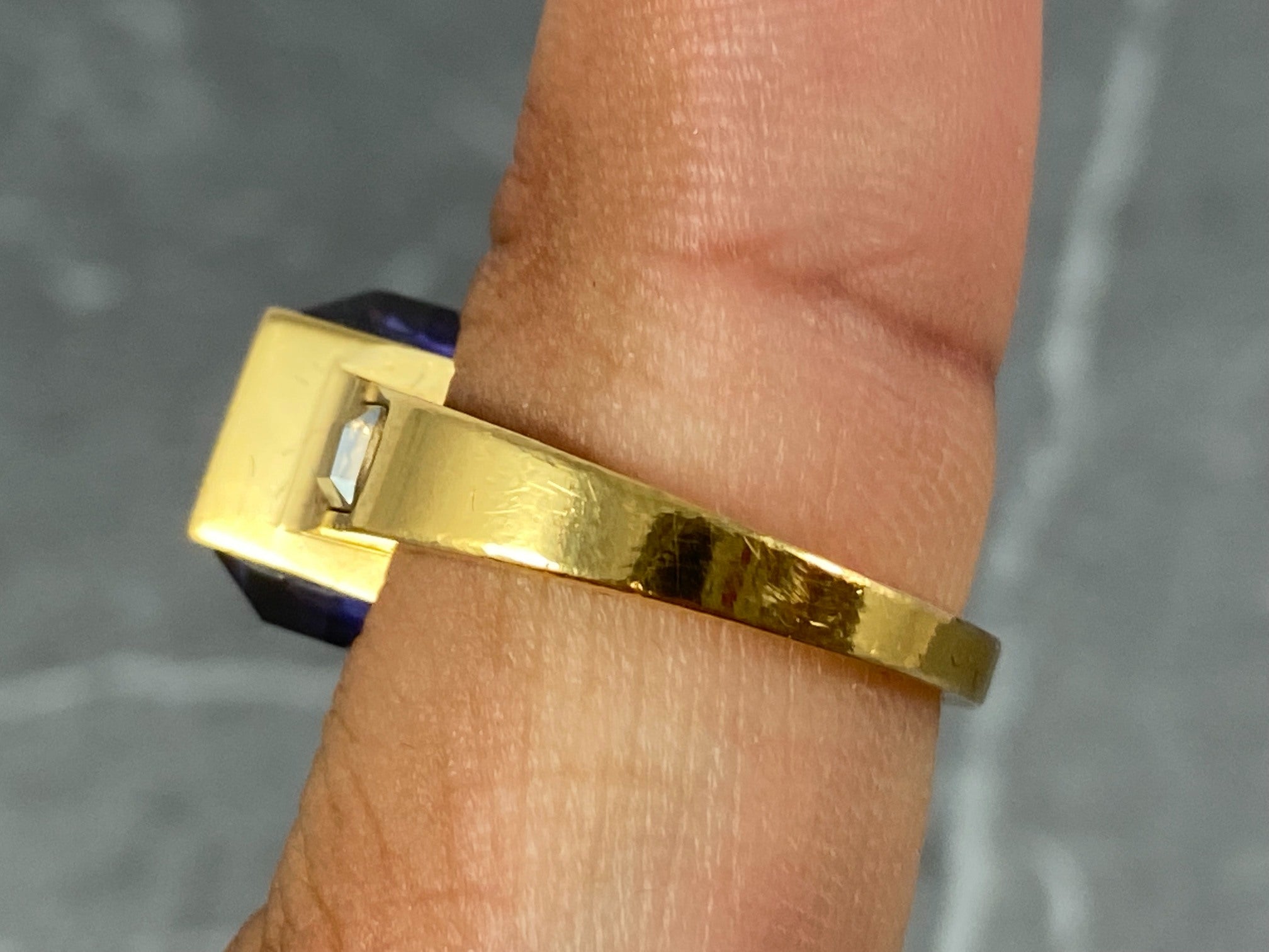 Louis Vuitton Gamble Ring Gold-Tone