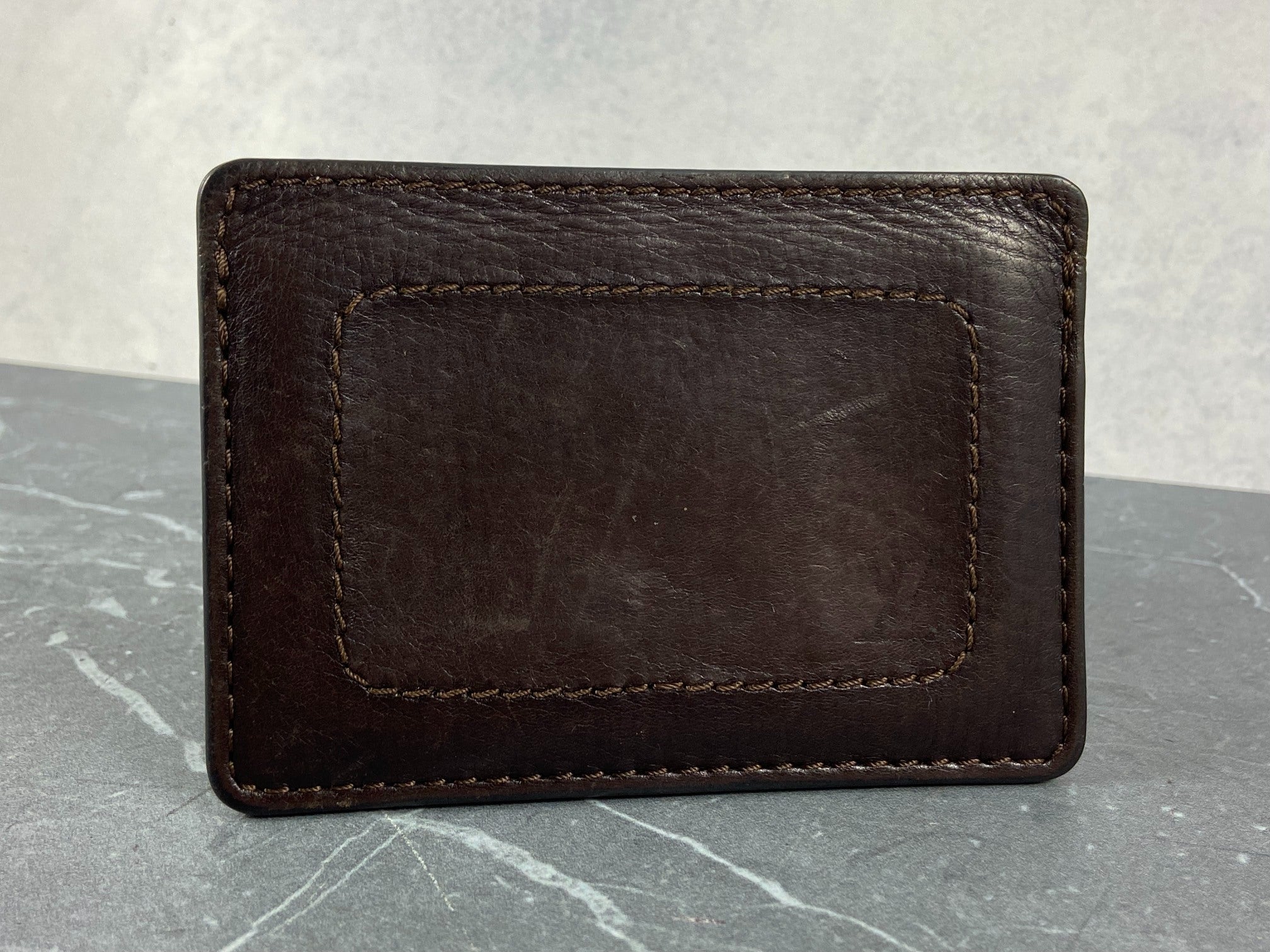 Louis Vuitton Cardholder Brown Utah Leather