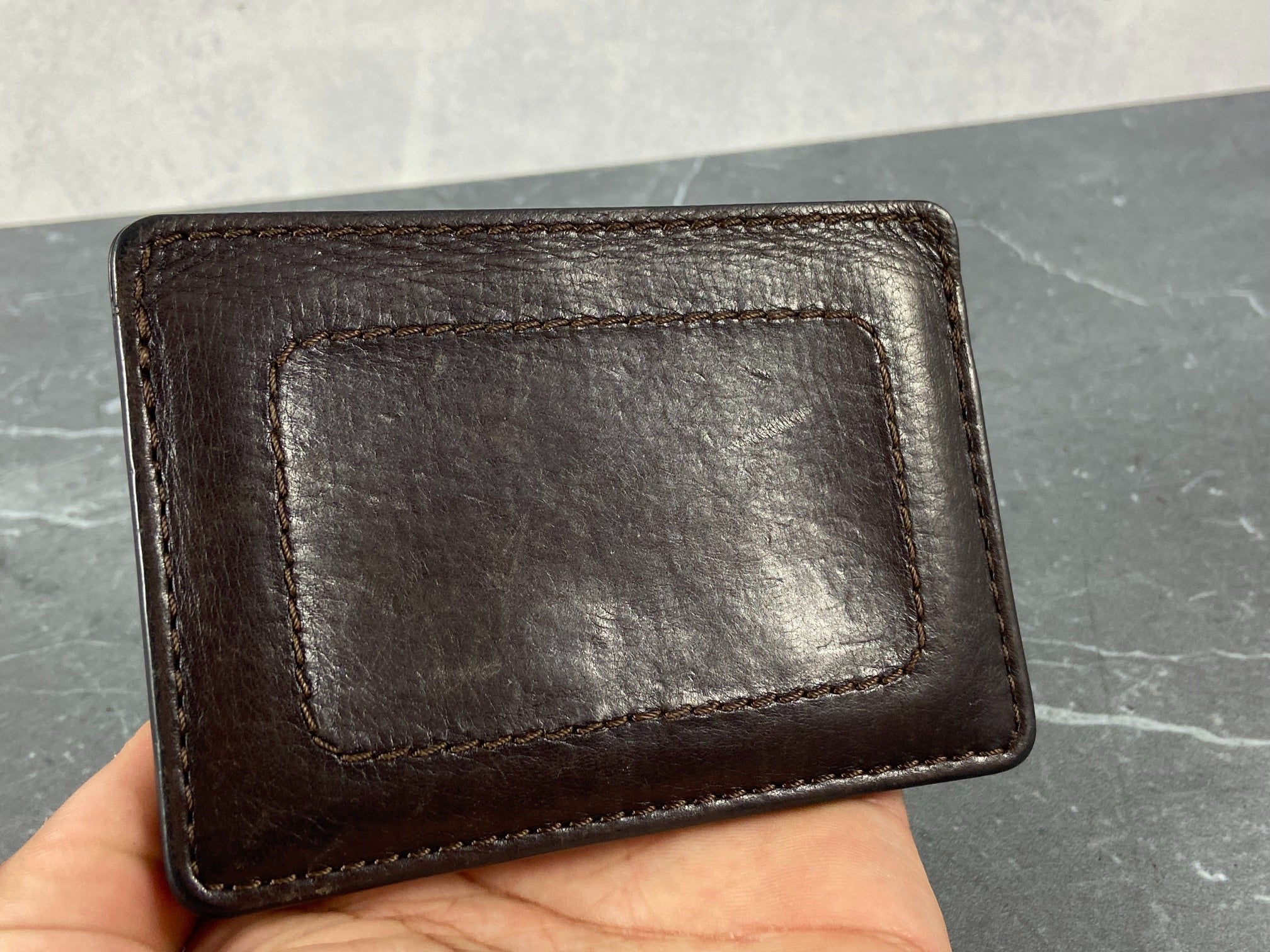 Louis Vuitton Cardholder Brown Utah Leather