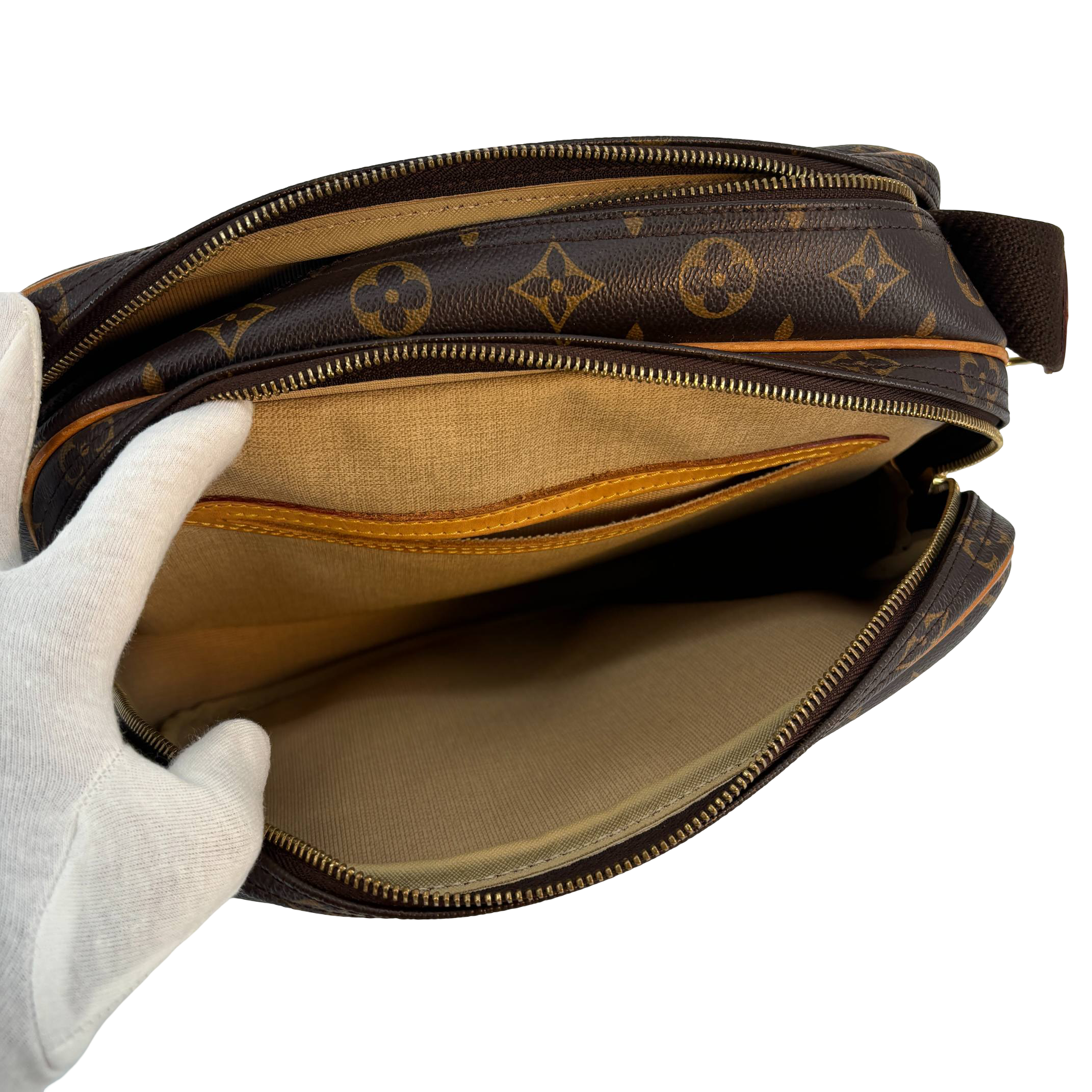 Louis Vuitton Reporter PM Shoulder Bag Monogram Canvas