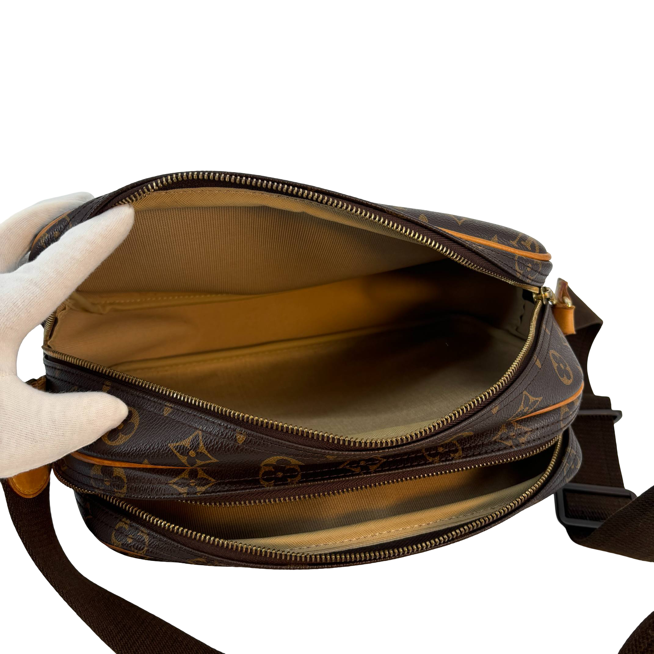 Louis Vuitton Reporter PM Shoulder Bag Monogram Canvas