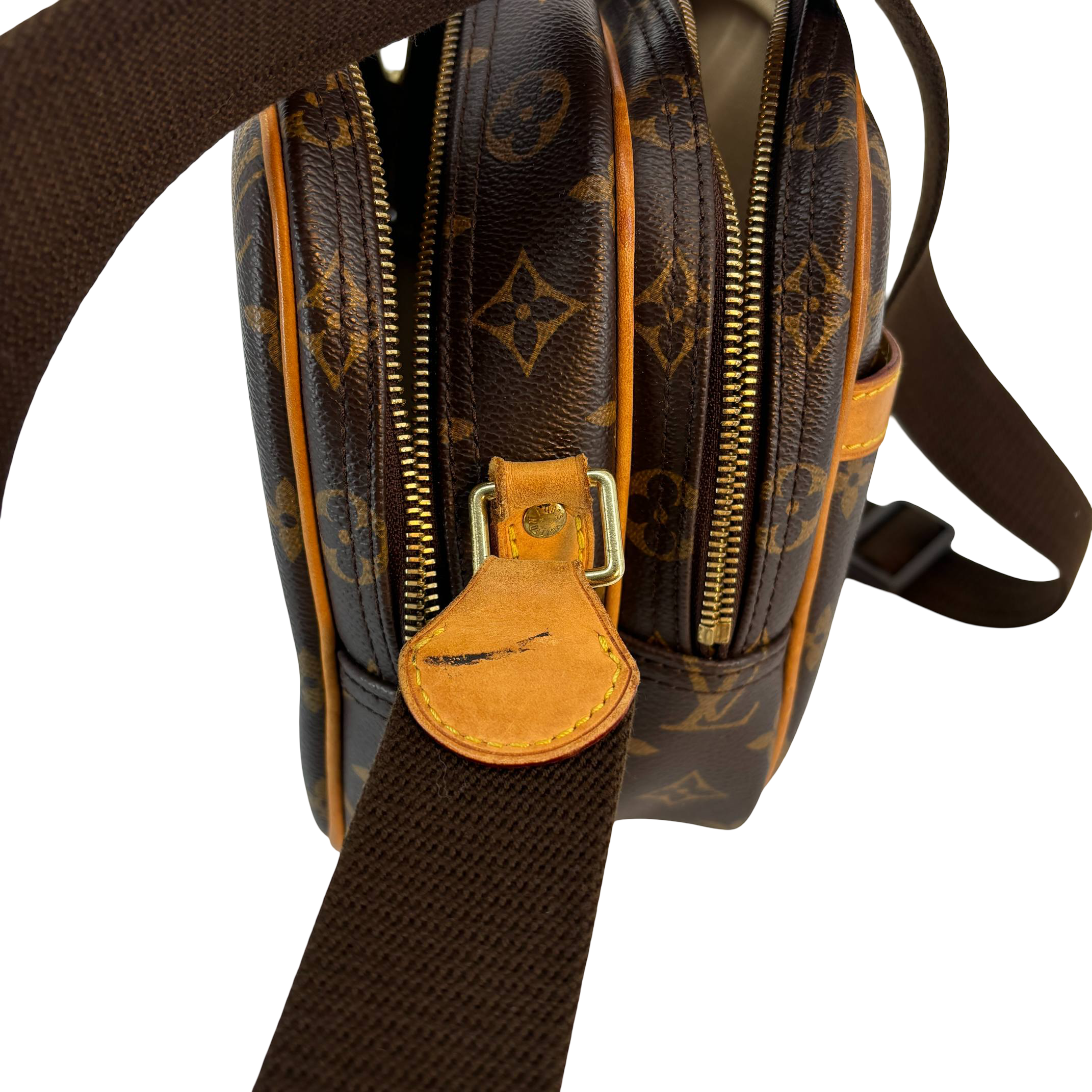 Louis Vuitton Reporter PM Shoulder Bag Monogram Canvas