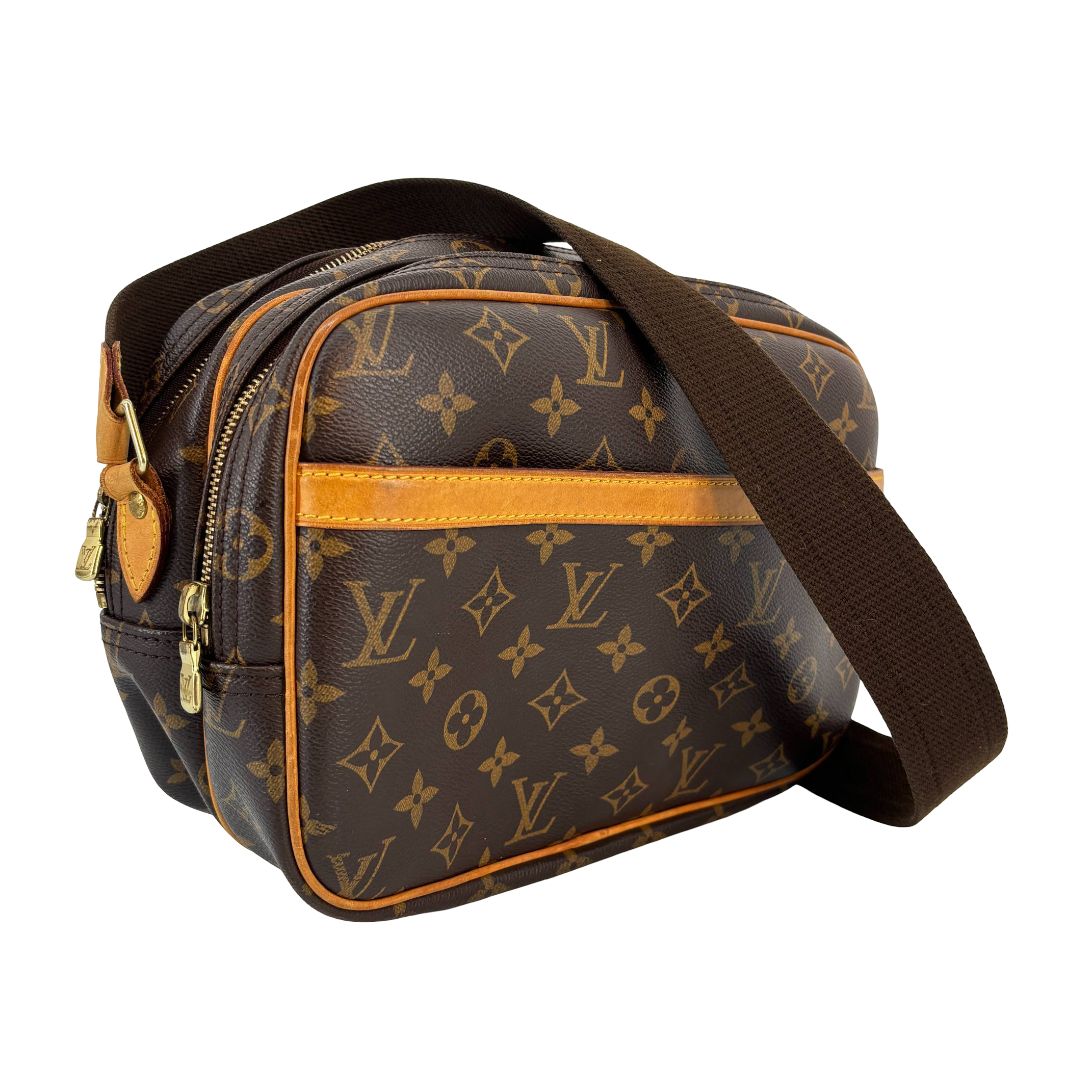 Louis Vuitton Reporter PM Shoulder Bag Monogram Canvas