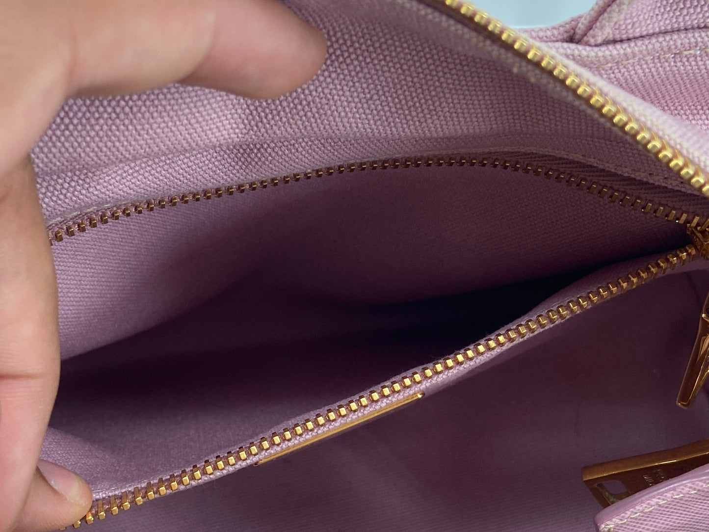 Prada BN2835 Midollino Canapa Hand Bag Beige & Pink full set