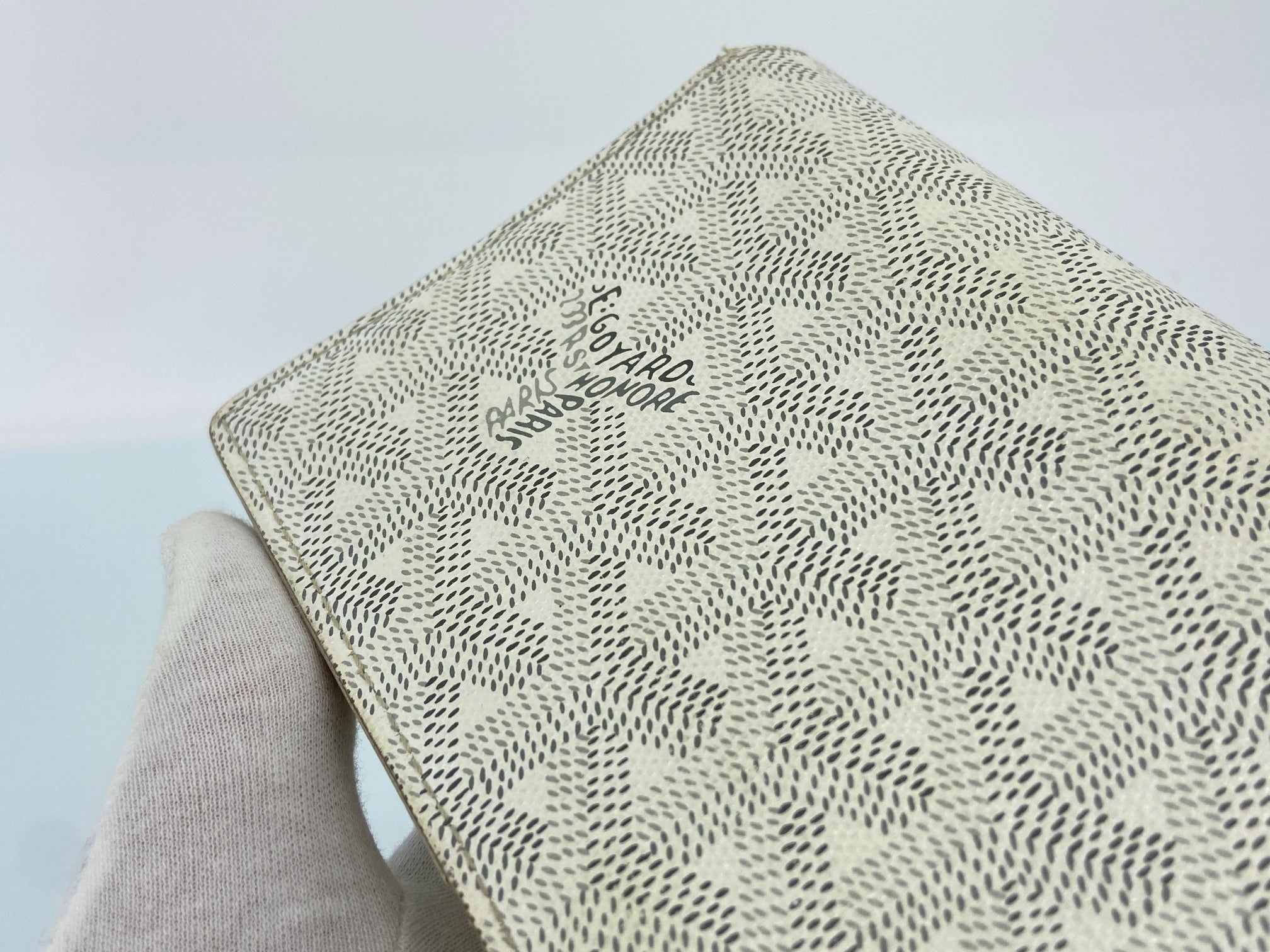 Goyard Richelieu Wallet White Monogram incl. Box