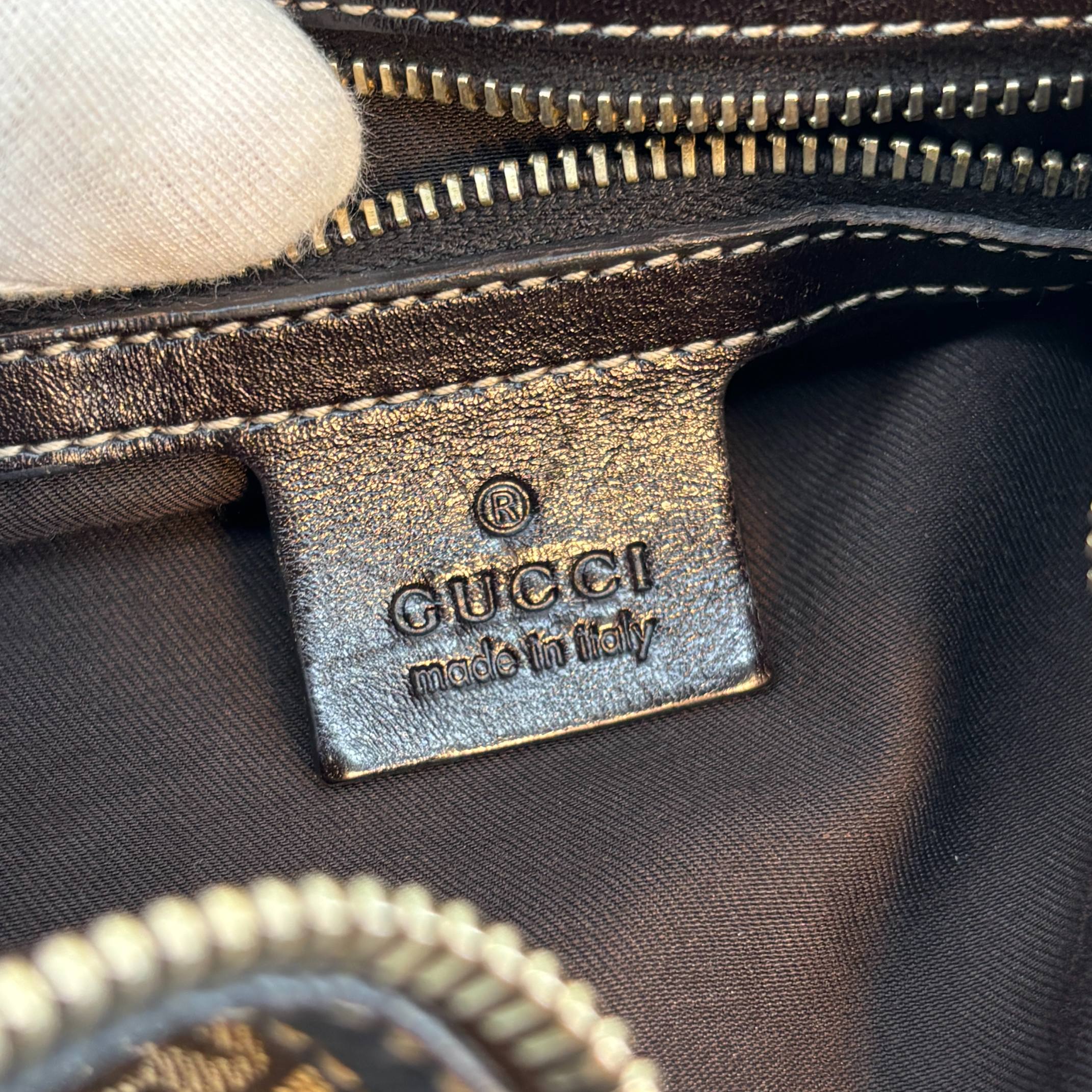 Gucci Pelham Hobo Bag Beige GG Monogram