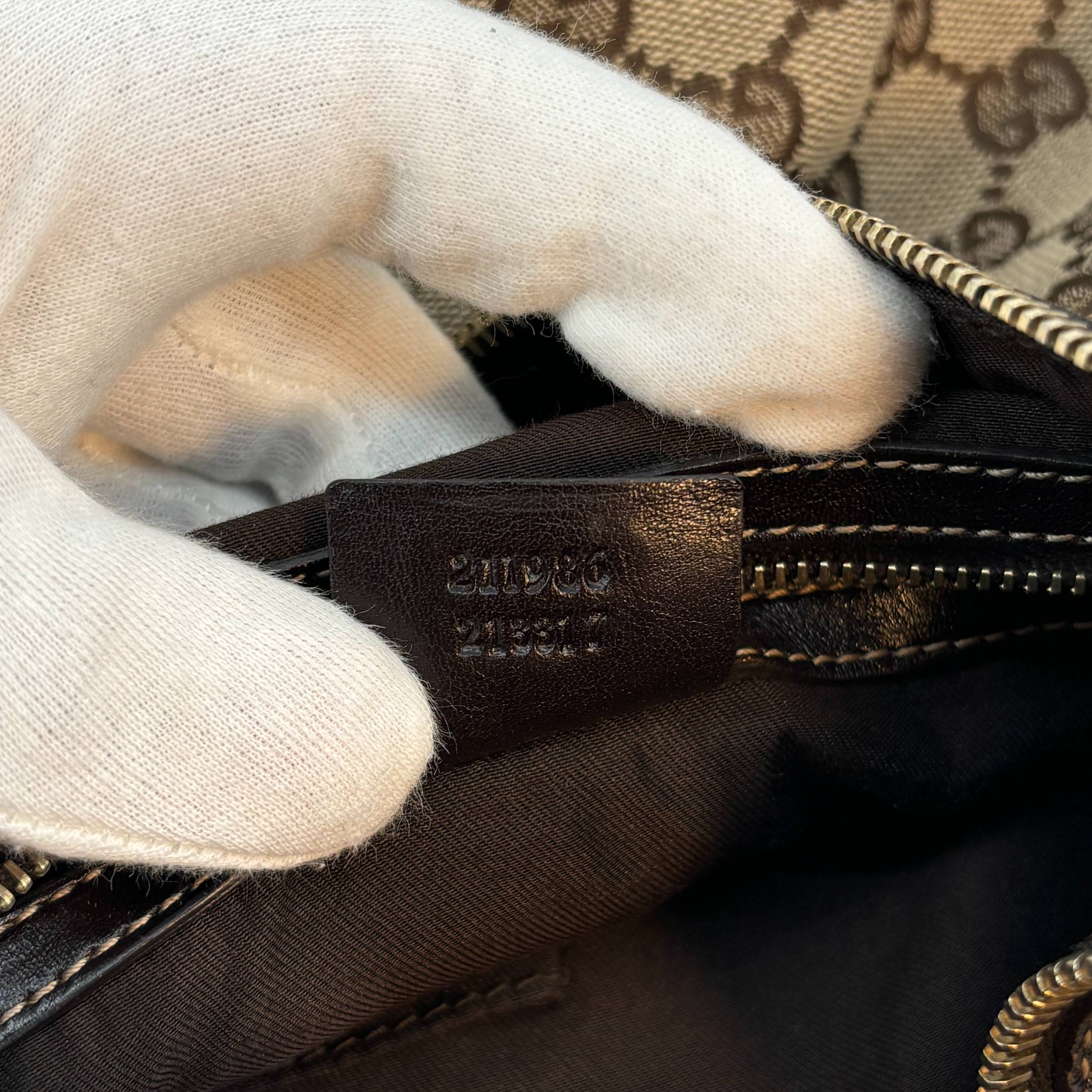 Gucci Pelham Hobo Bag Beige GG Monogram