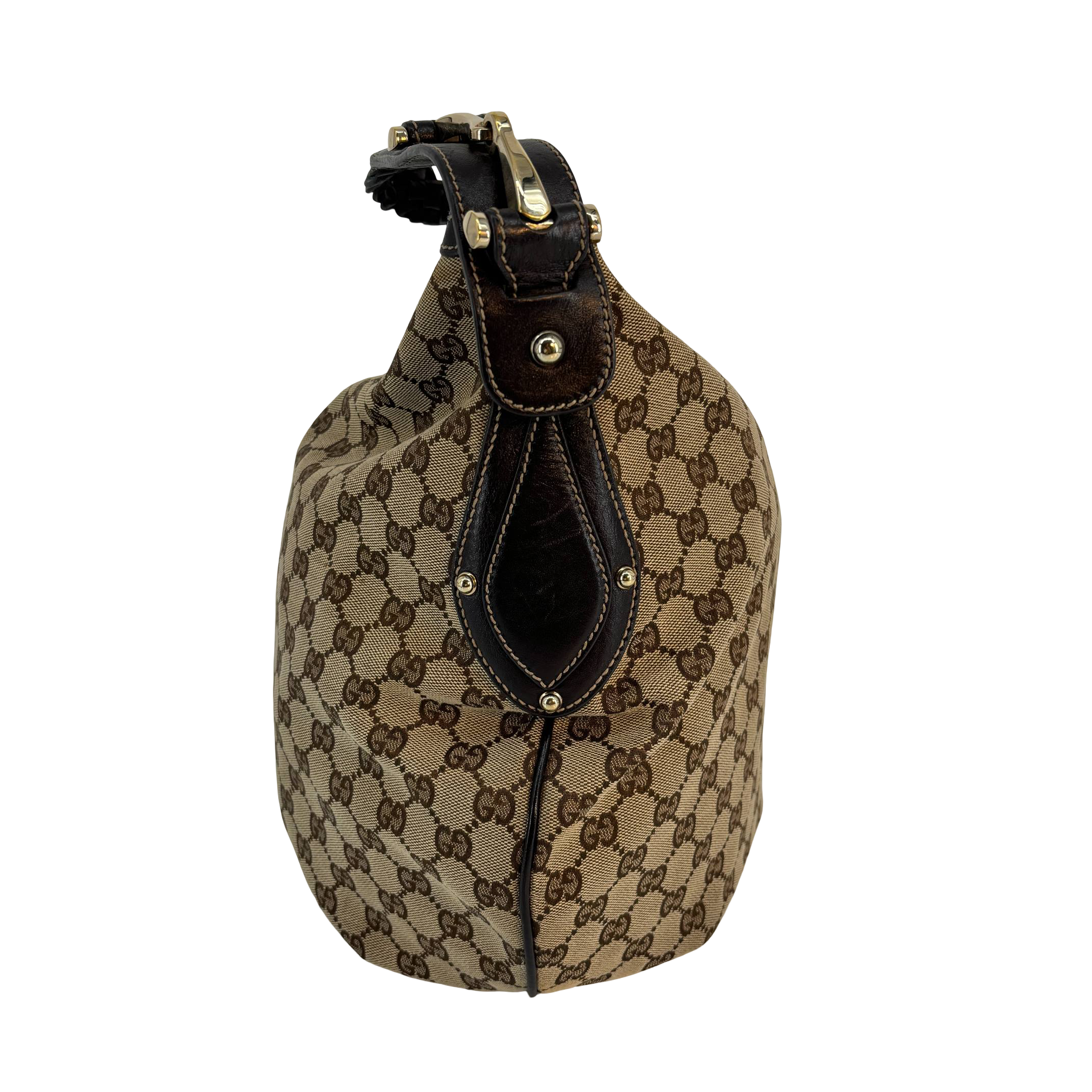 Gucci Pelham Hobo Bag Beige GG Monogram