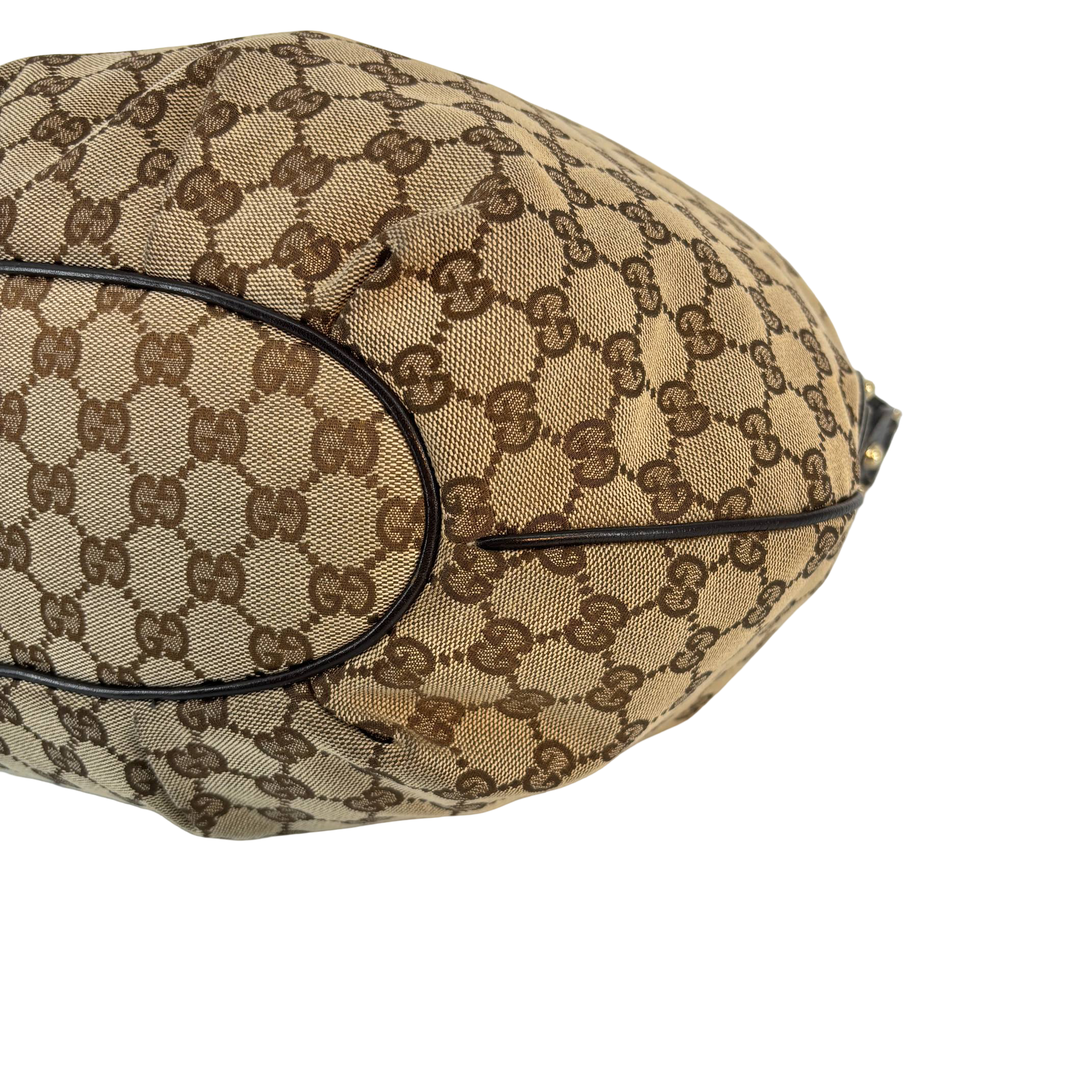 Gucci Pelham Hobo Bag Beige GG Monogram