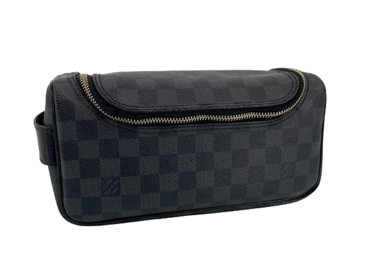 Louis Vuitton Dopp Kit Vanity Bag Damier Graphite Canvas incl. Dustbag