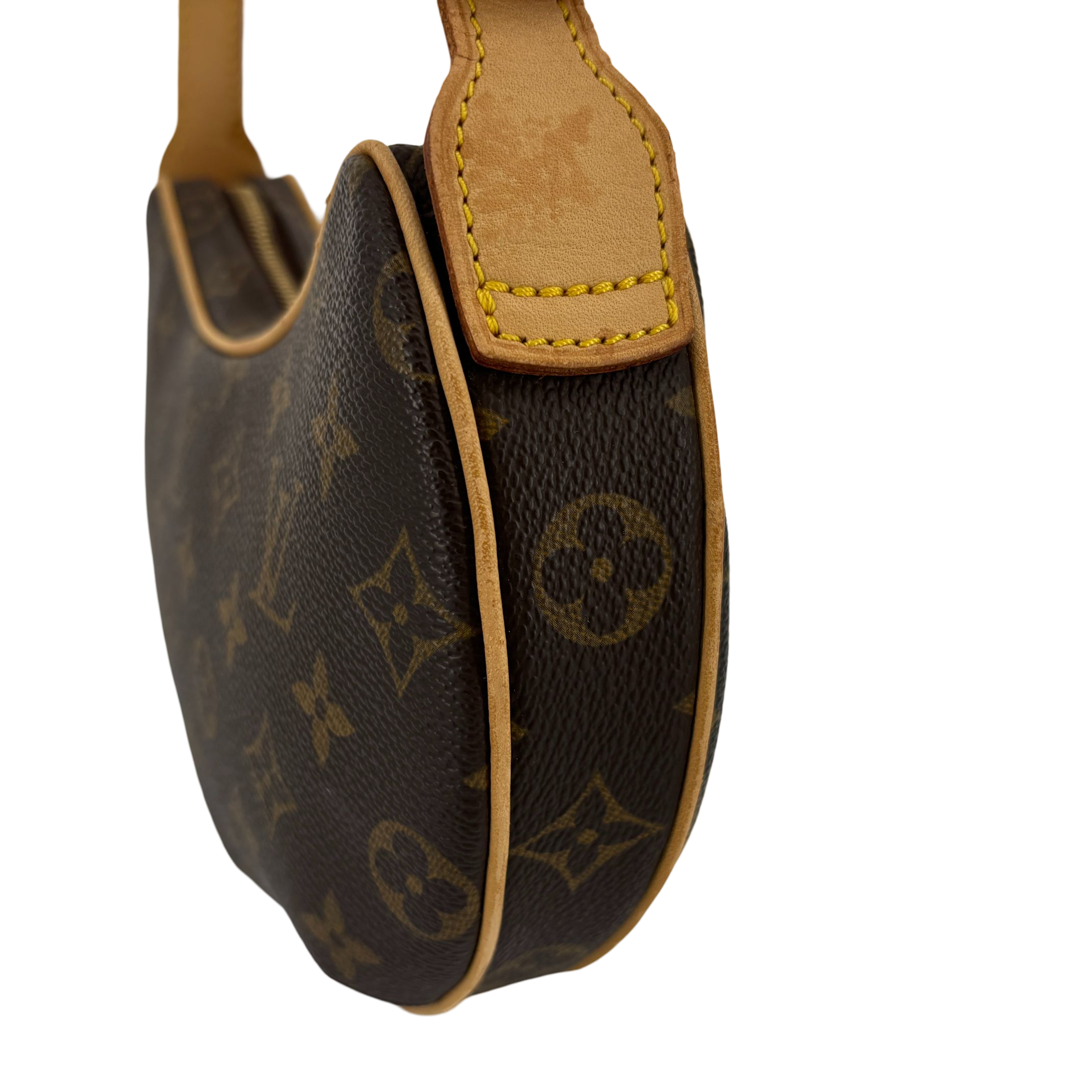 Louis Vuitton Croissant PM Hobo Bag Monogram Canvas