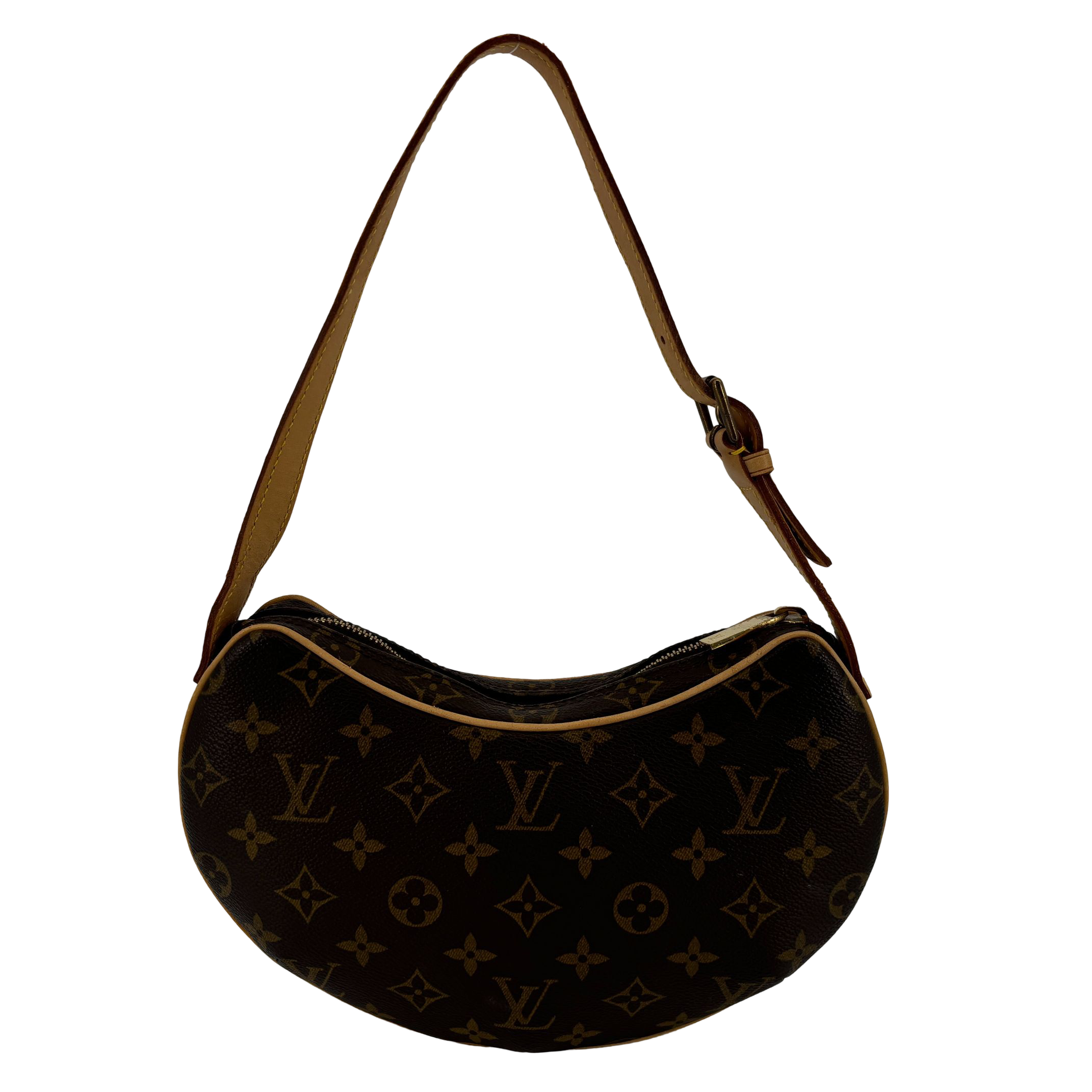 Louis Vuitton Croissant PM Hobo Bag Monogram Canvas