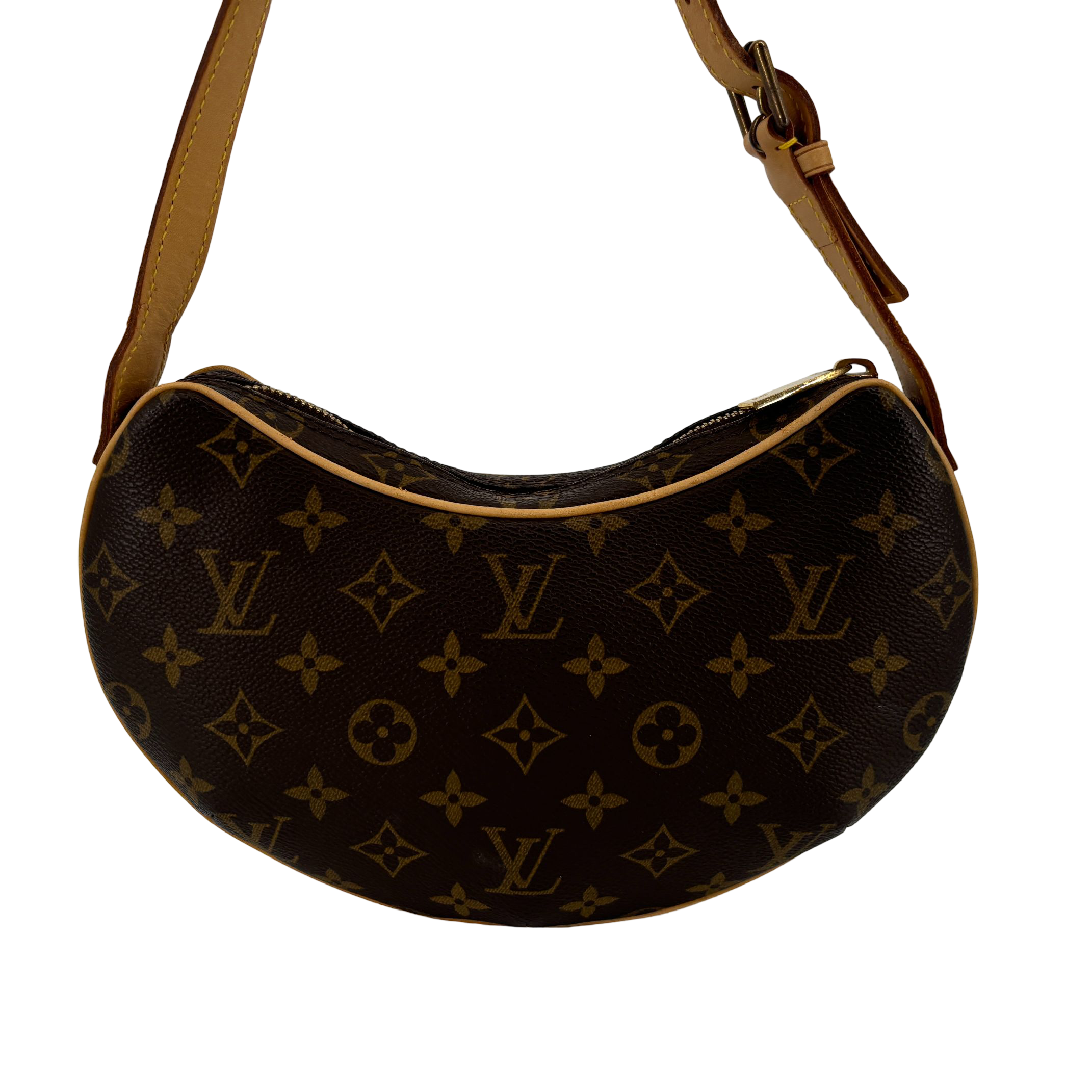 Louis Vuitton Croissant PM Hobo Bag Monogram Canvas