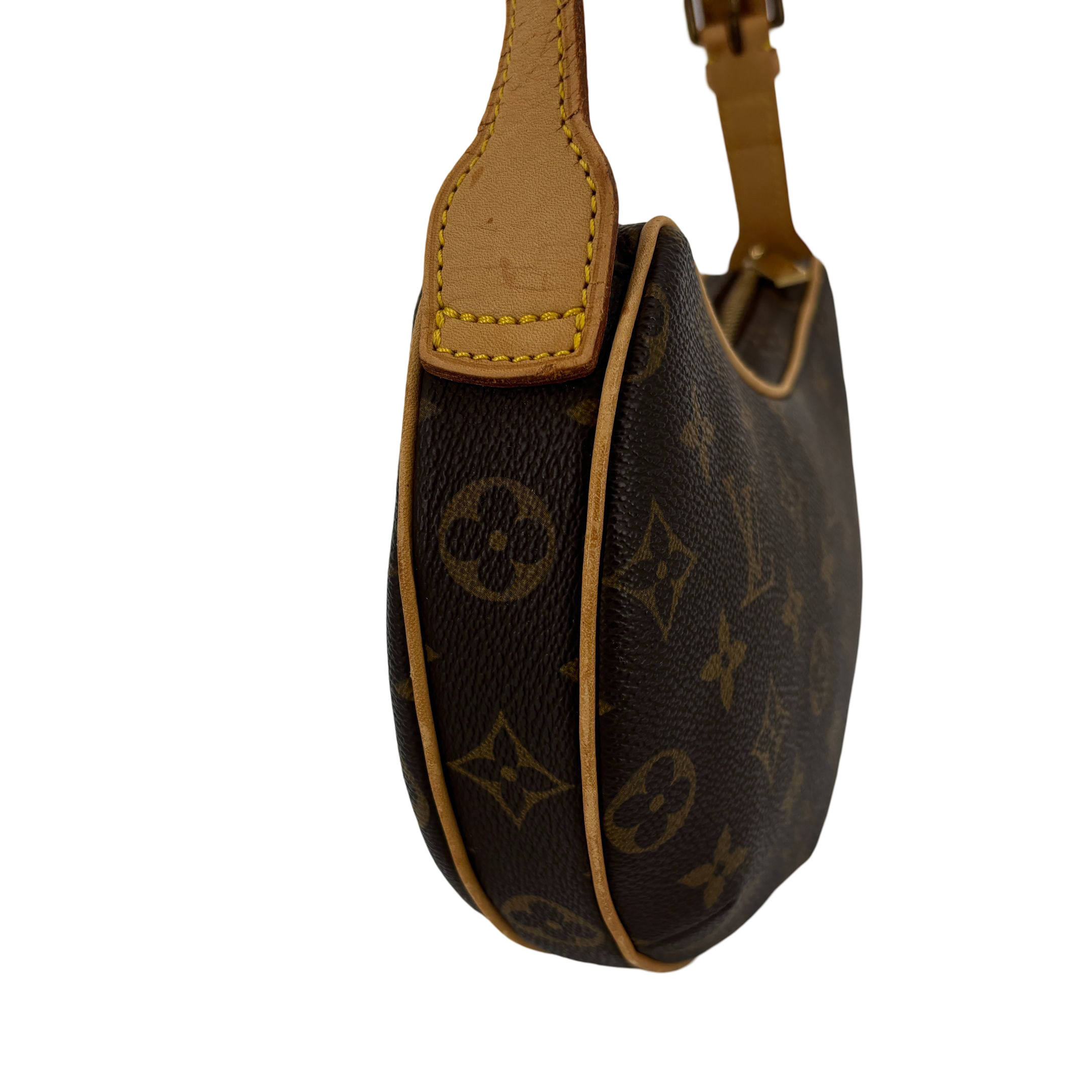 Louis Vuitton Croissant PM Hobo Bag Monogram Canvas