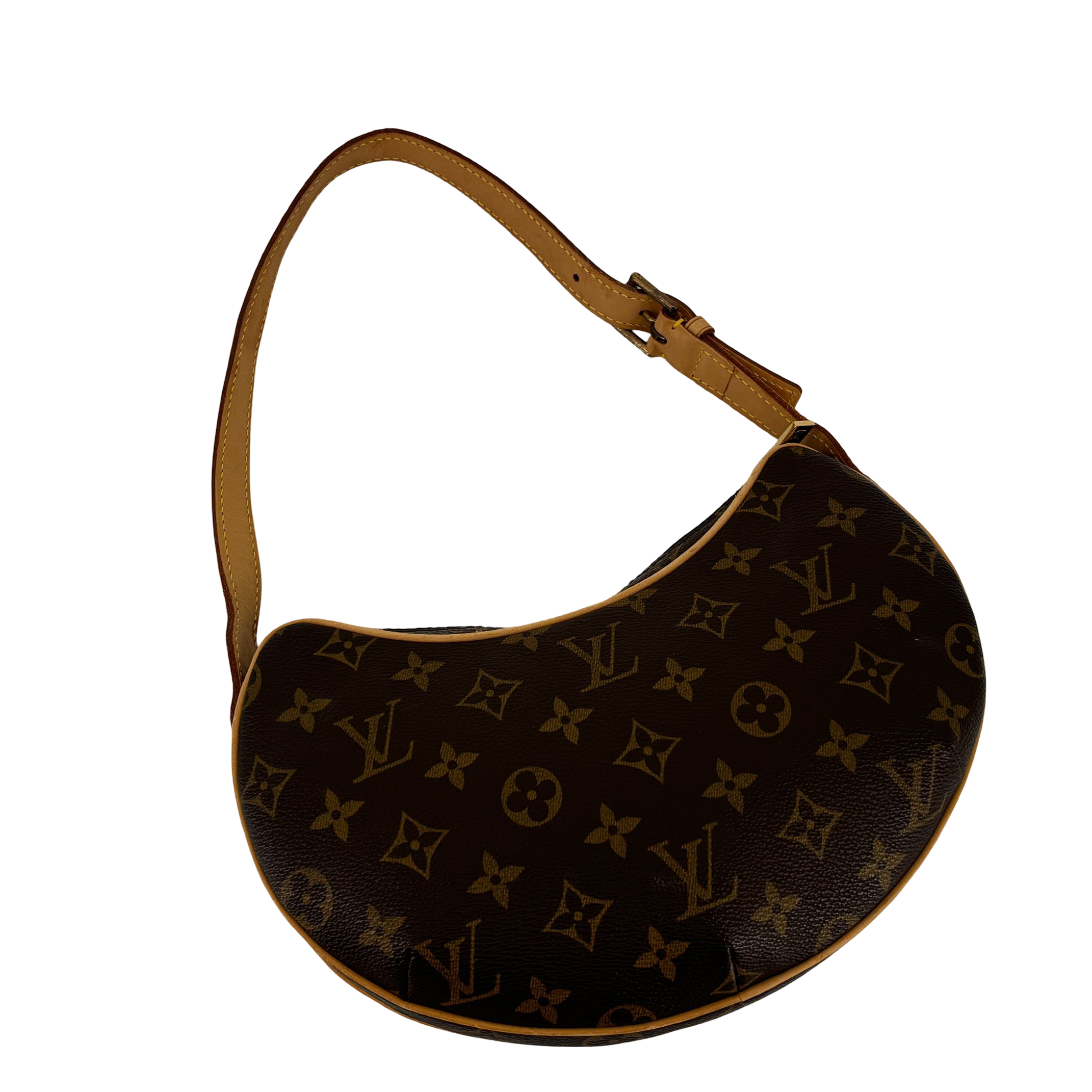 Louis Vuitton Croissant PM Hobo Bag Monogram Canvas