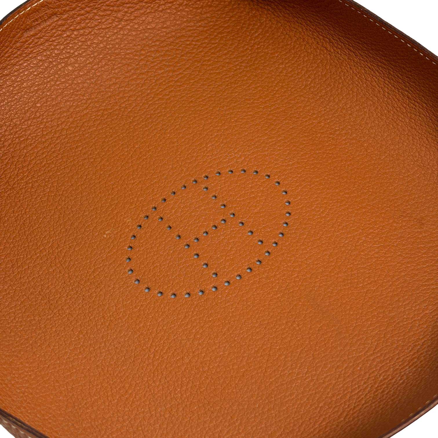 Hermès Mises et Relances Catchall Tray Brown leather
