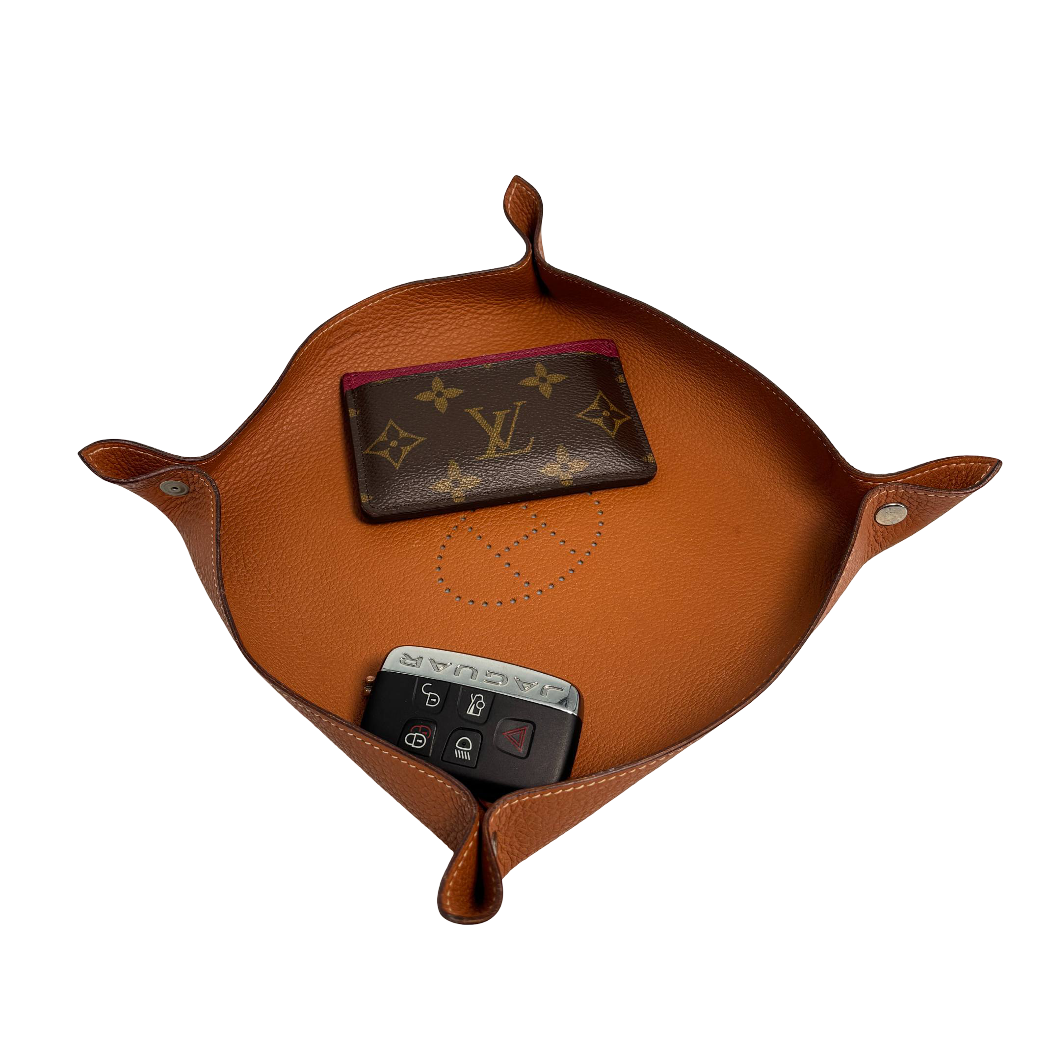 Hermès Mises et Relances Catchall Tray Brown leather