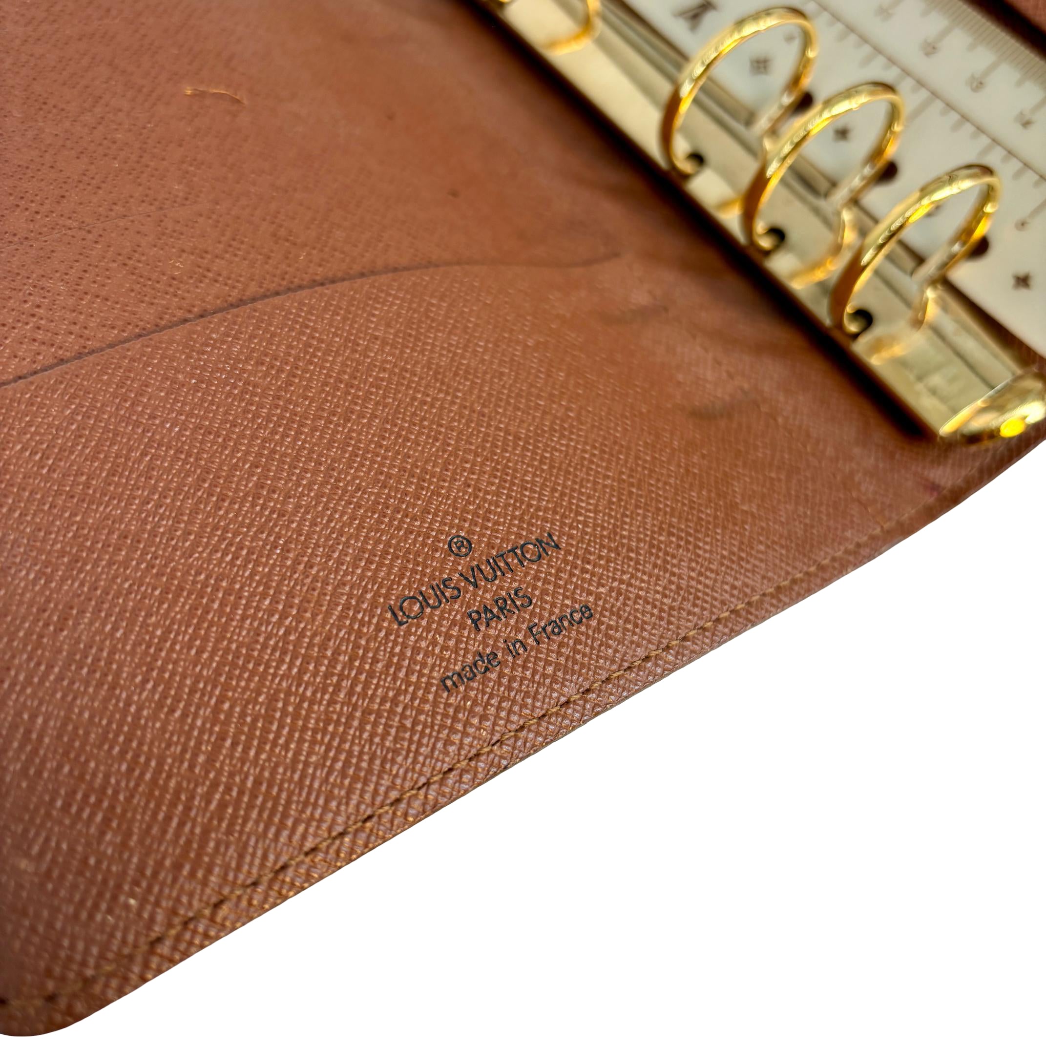 Louis Vuitton Agenda Fonctionnel MM Monogram Canvas