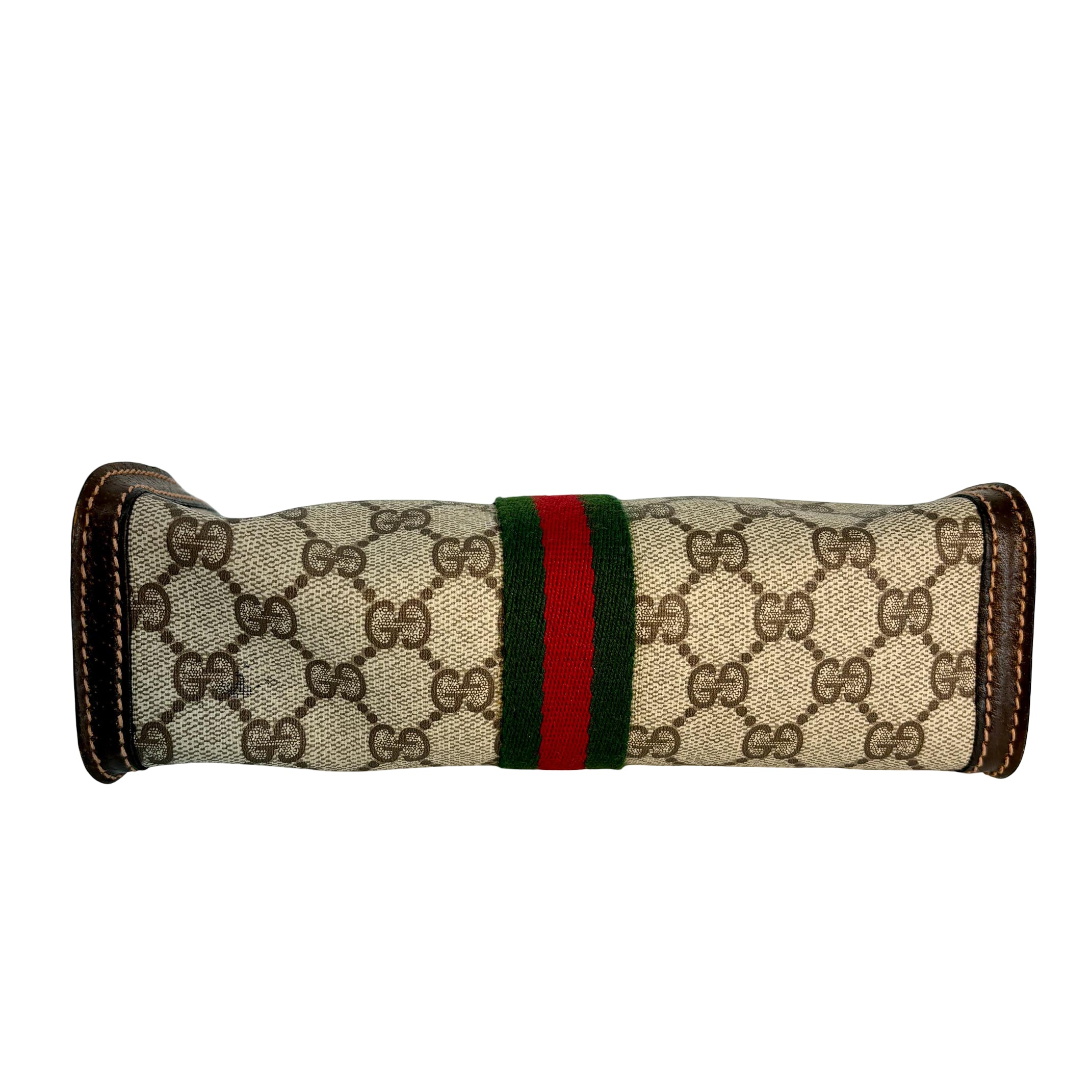 Gucci Parfums Toiletry Pouch / Clutch Beige GG Supreme Canvas