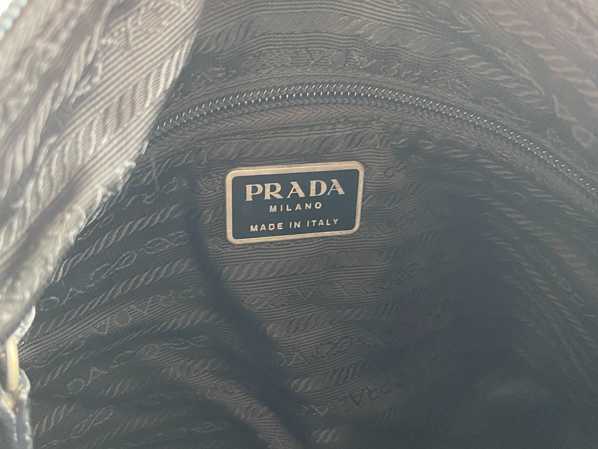 Prada Tessuto Nylon Shoulder / Messenger Bag Black