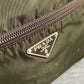 Prada B9061 Tessuto Nylon Shoulder / Messenger Bag Dark Green