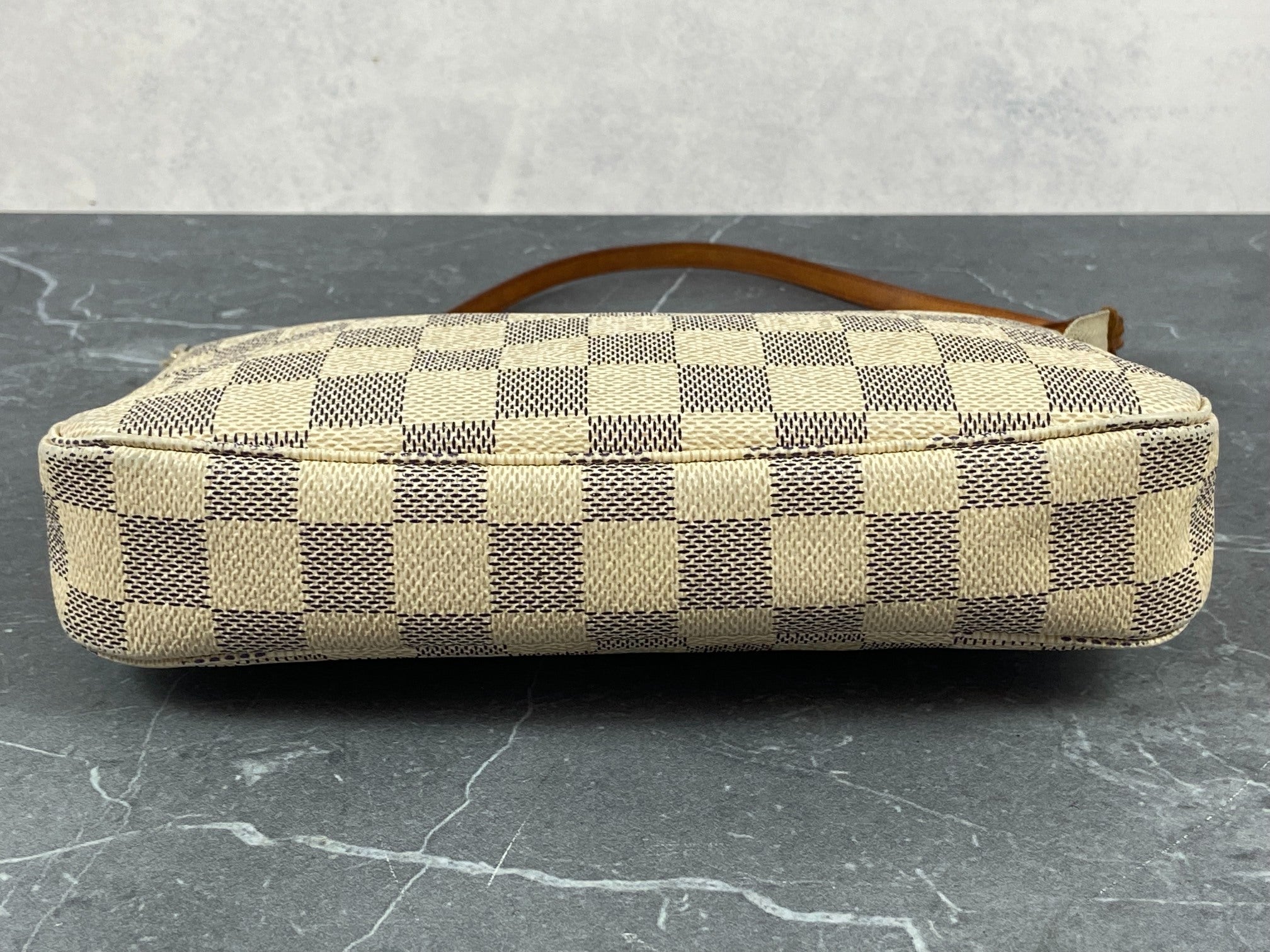 Louis Vuitton Pochette Accessoires Damier Azur Canvas