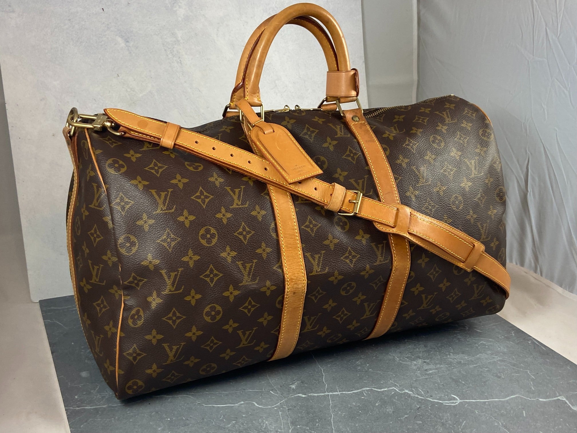 Louis Vuitton Keepall 50 Bandouliere Monogram Canvas