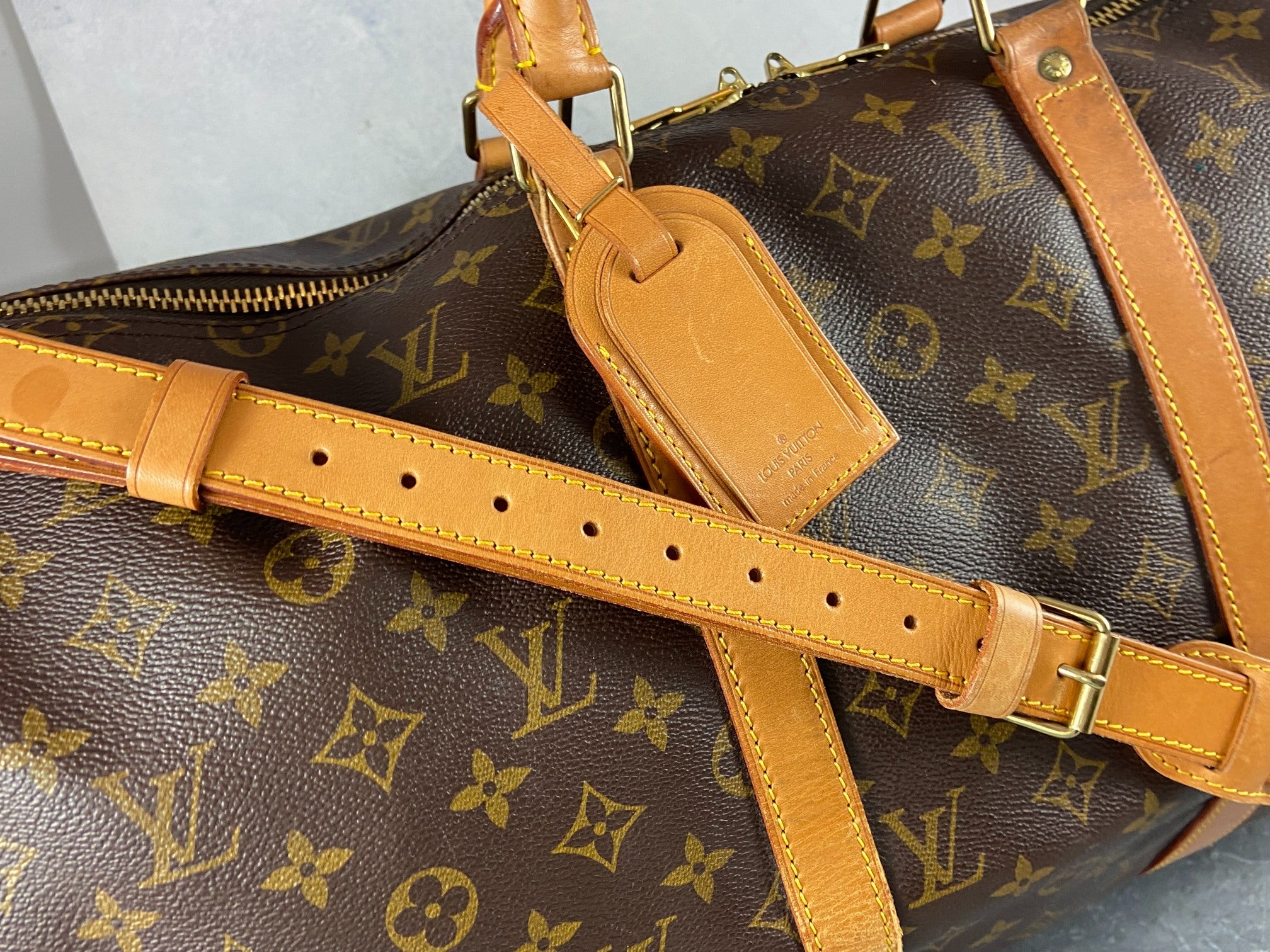 Louis Vuitton Keepall 50 Bandouliere Monogram Canvas