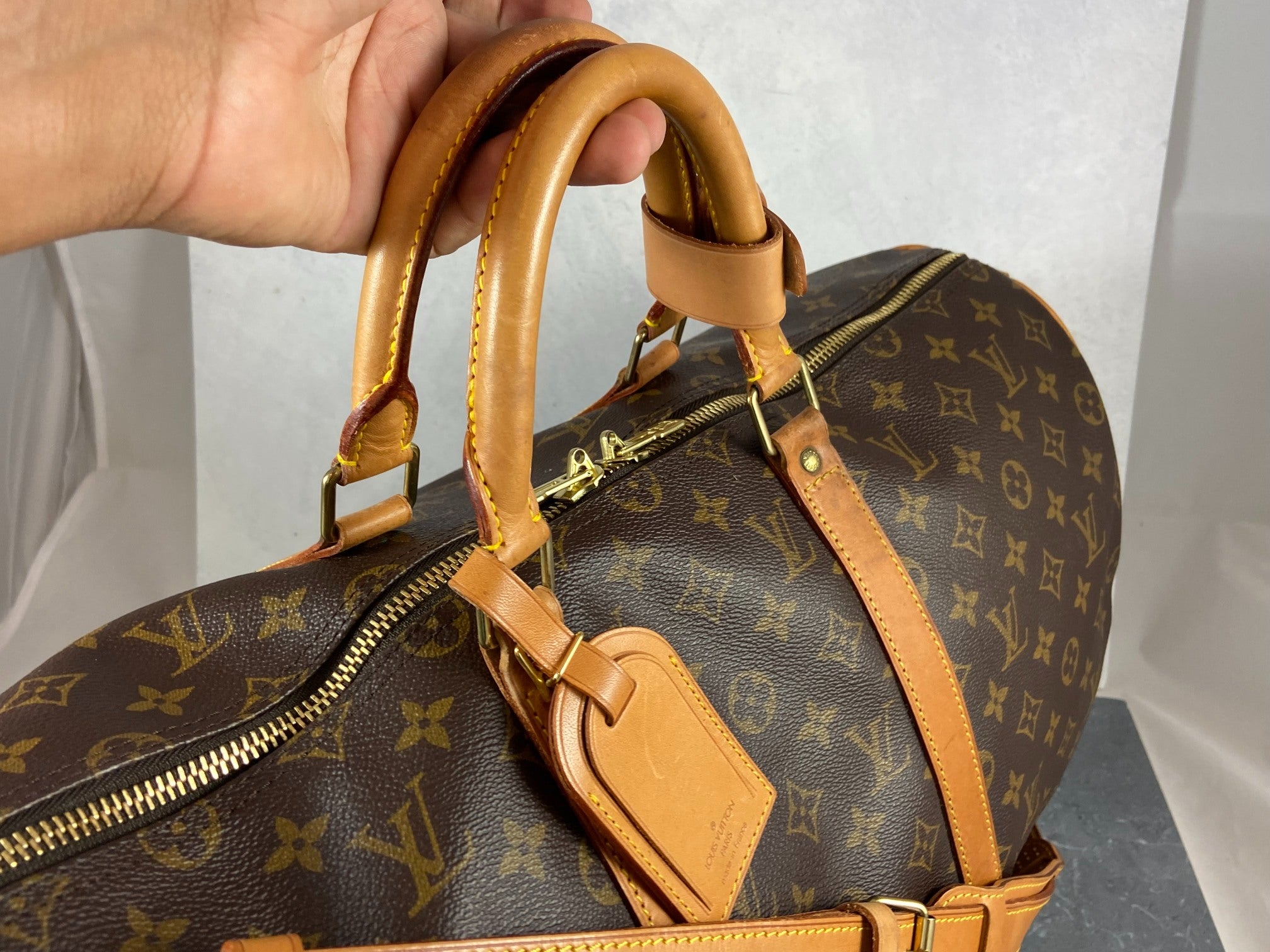 Louis Vuitton Keepall 50 Bandouliere Monogram Canvas