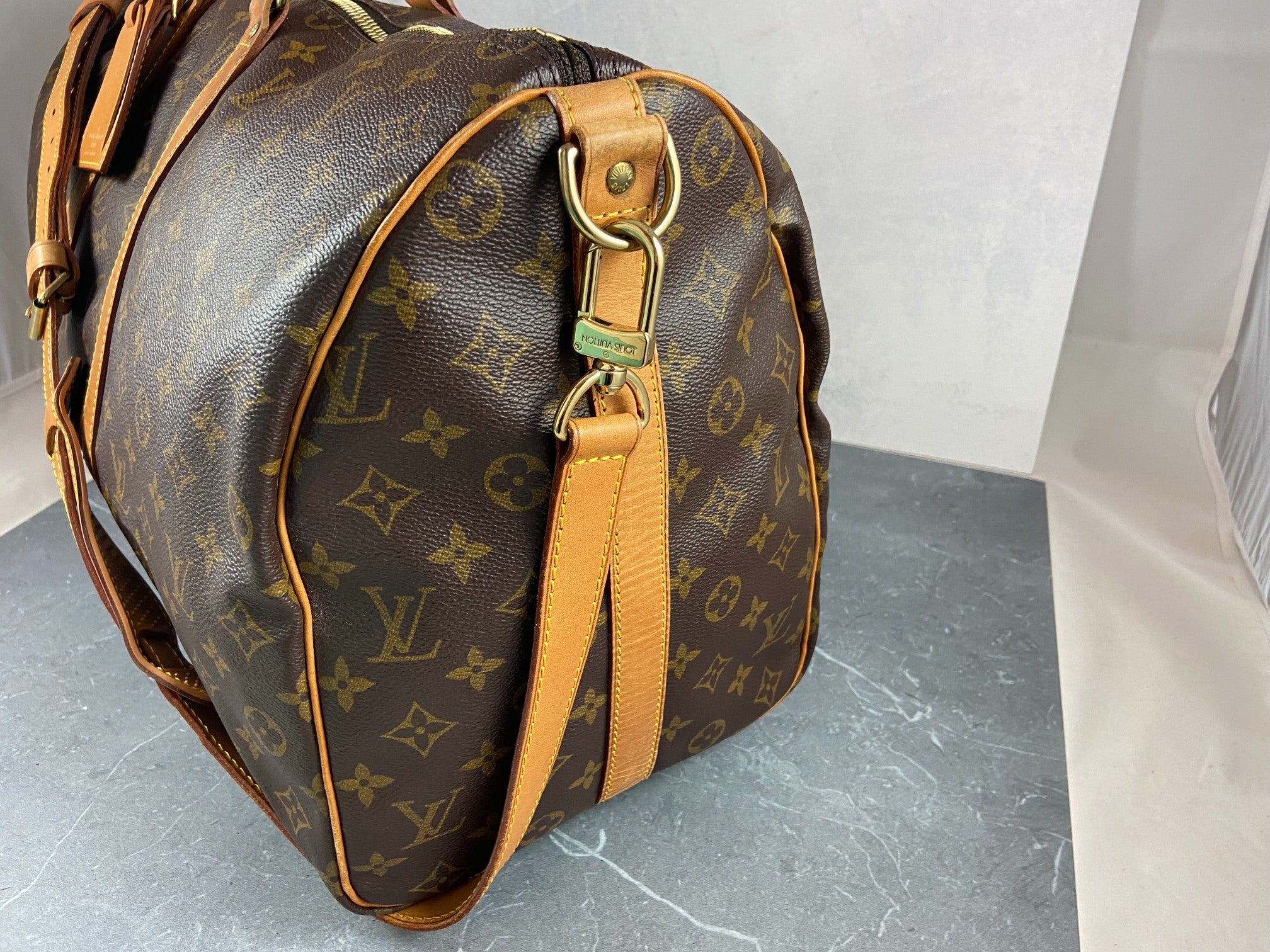 Louis Vuitton Keepall 50 Bandouliere Monogram Canvas