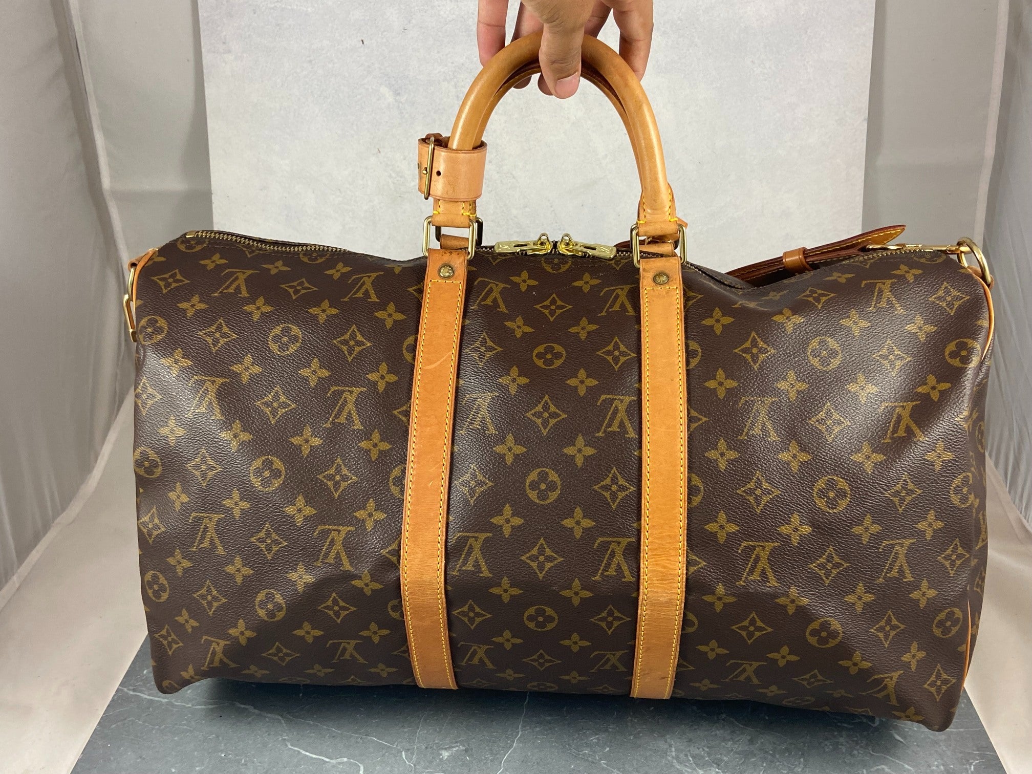 Louis Vuitton Keepall 50 Bandouliere Monogram Canvas