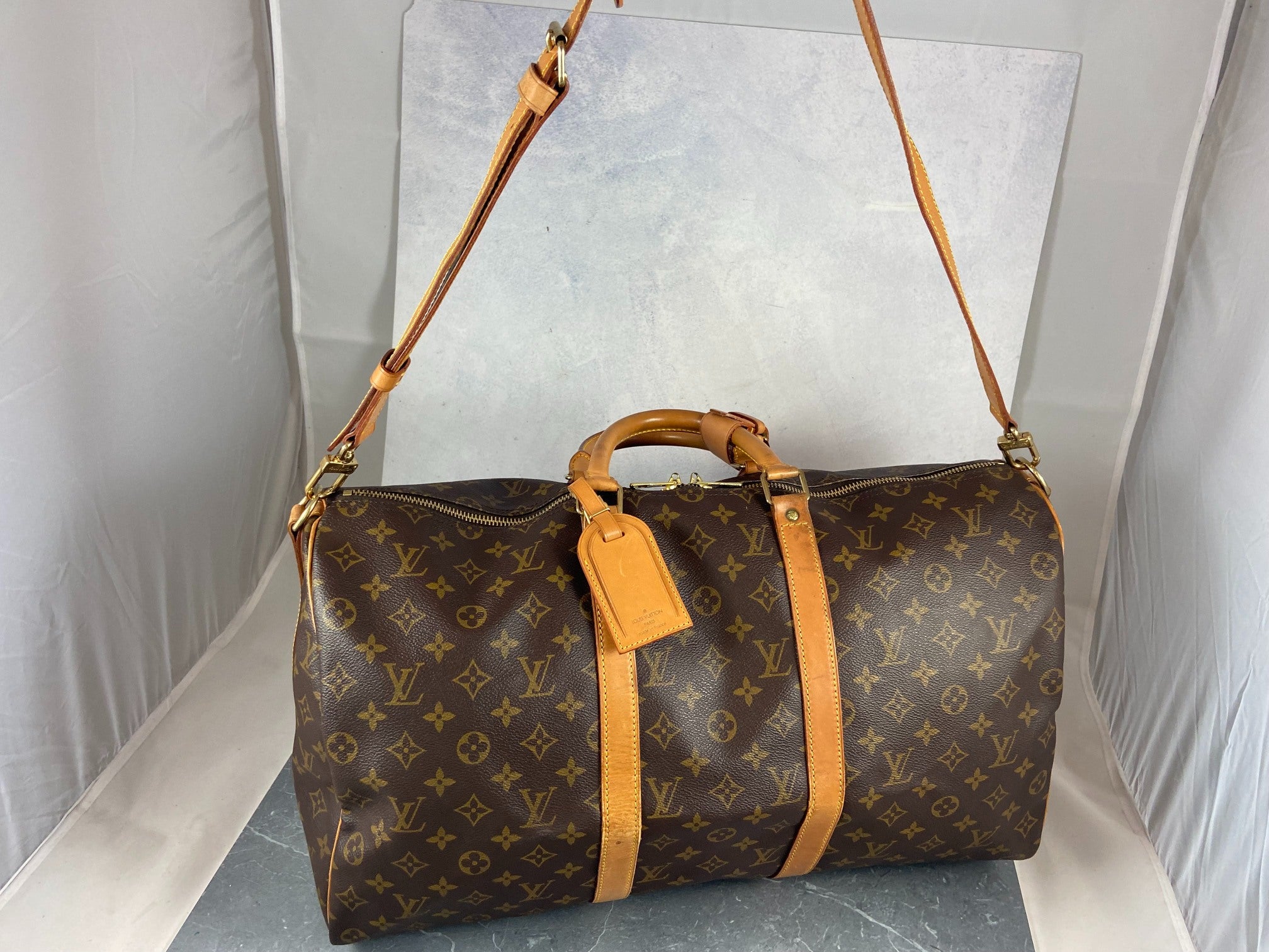 Louis Vuitton Keepall 50 Bandouliere Monogram Canvas