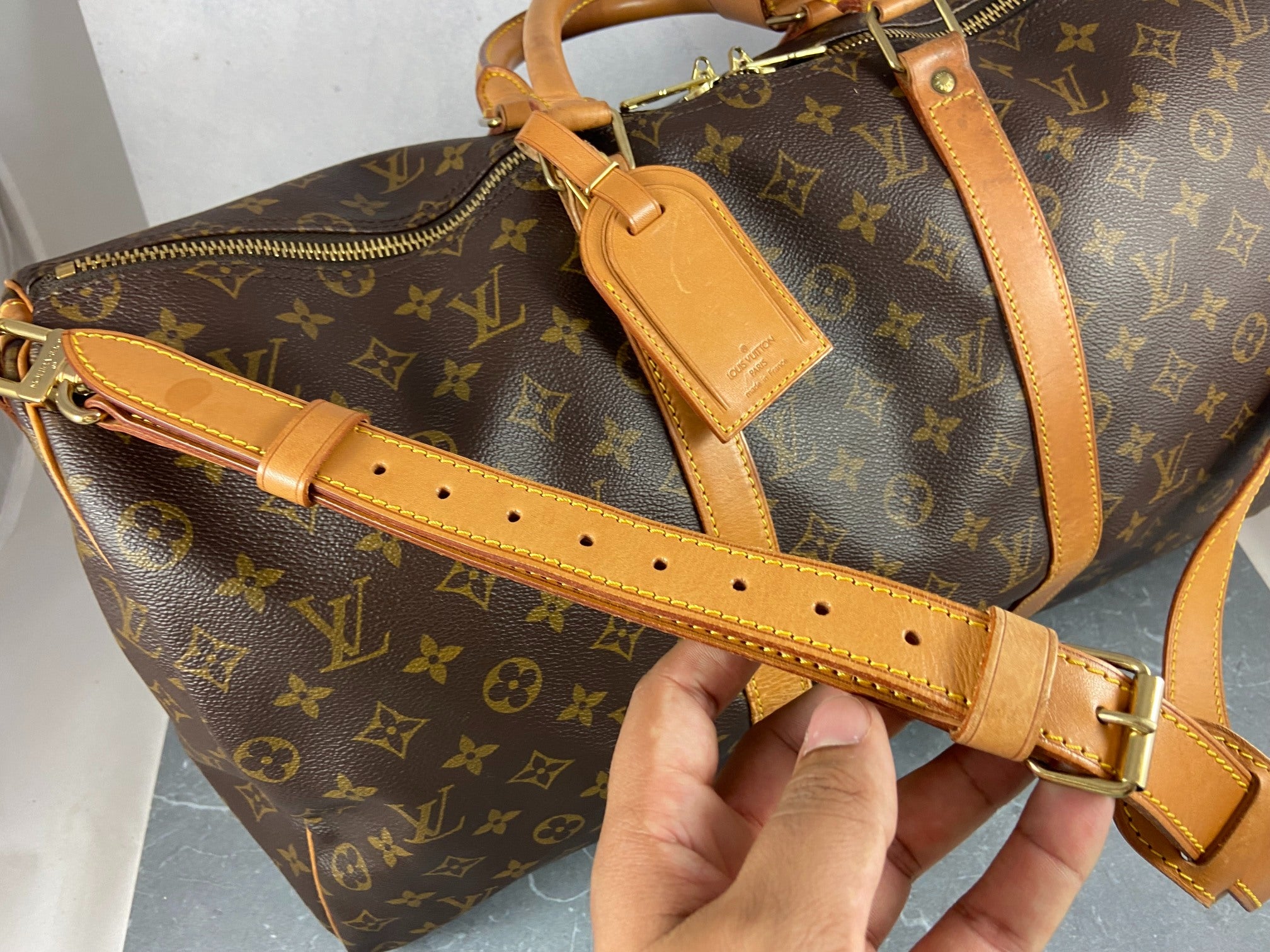 Louis Vuitton Keepall 50 Bandouliere Monogram Canvas