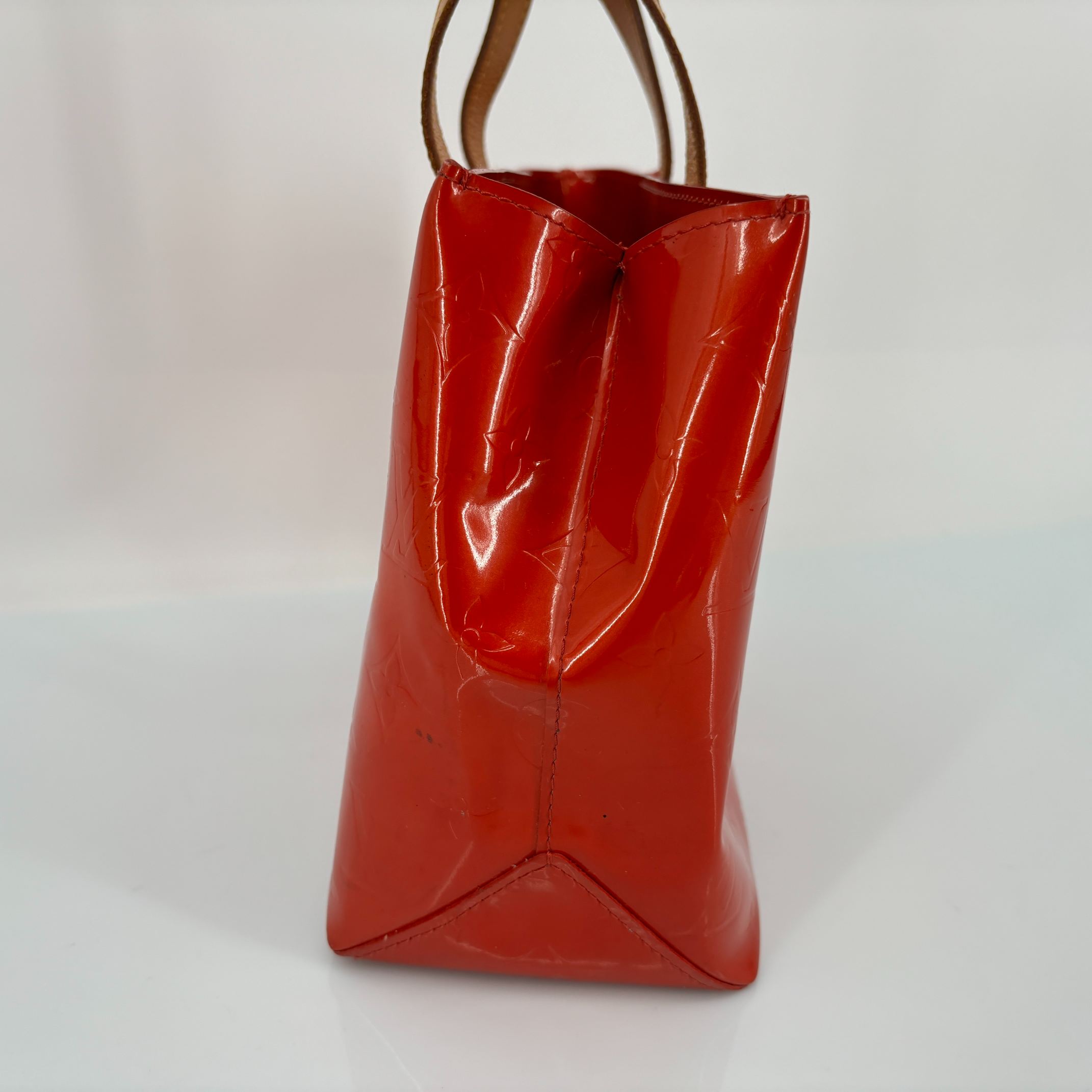 Louis Vuitton Reade PM Red Vernis Leather