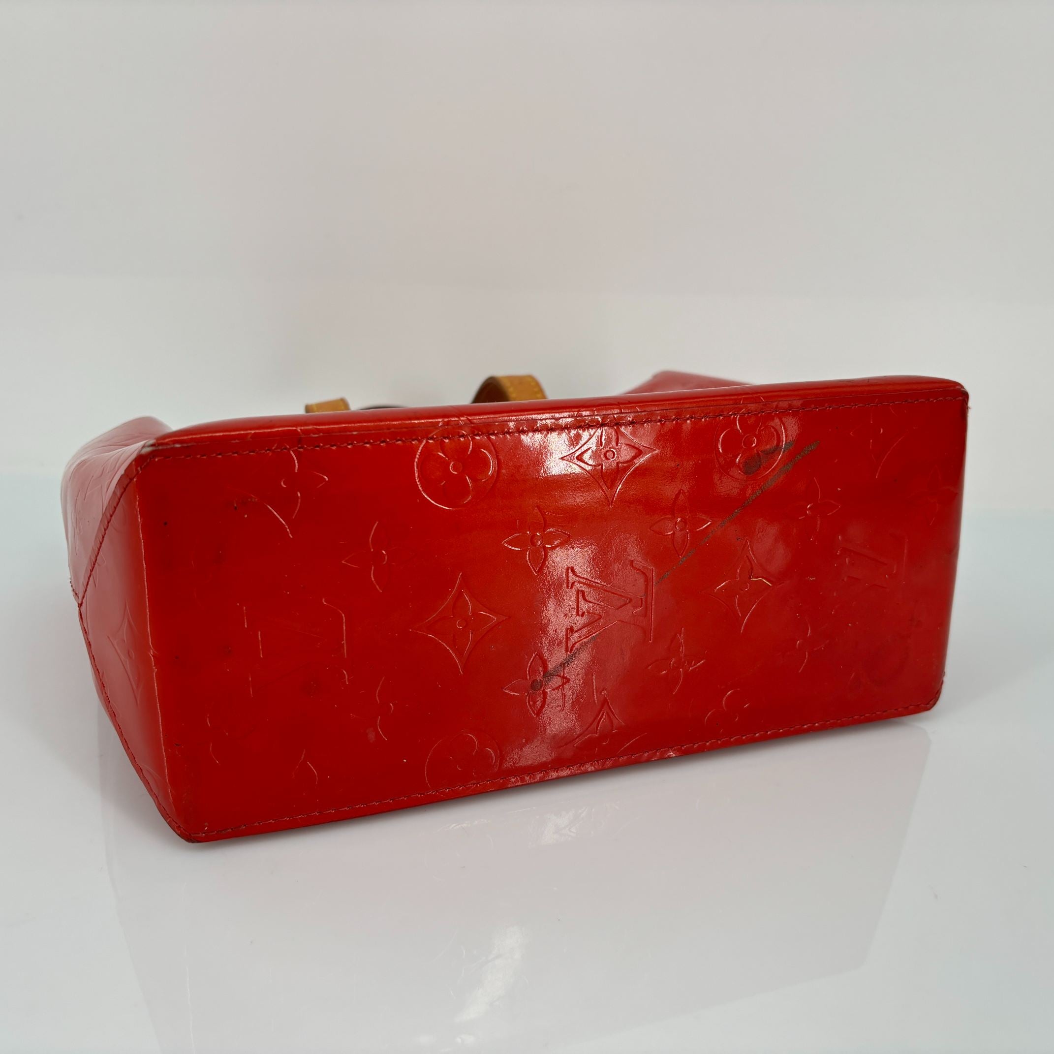 Louis Vuitton Reade PM Red Vernis Leather