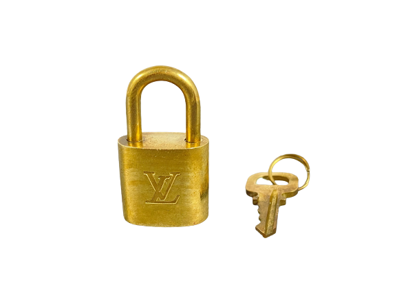 Louis Vuitton Lock Gold Tone No. 304