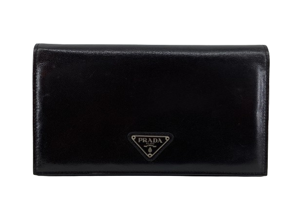 Prada M608 Long Wallet Ebano full set